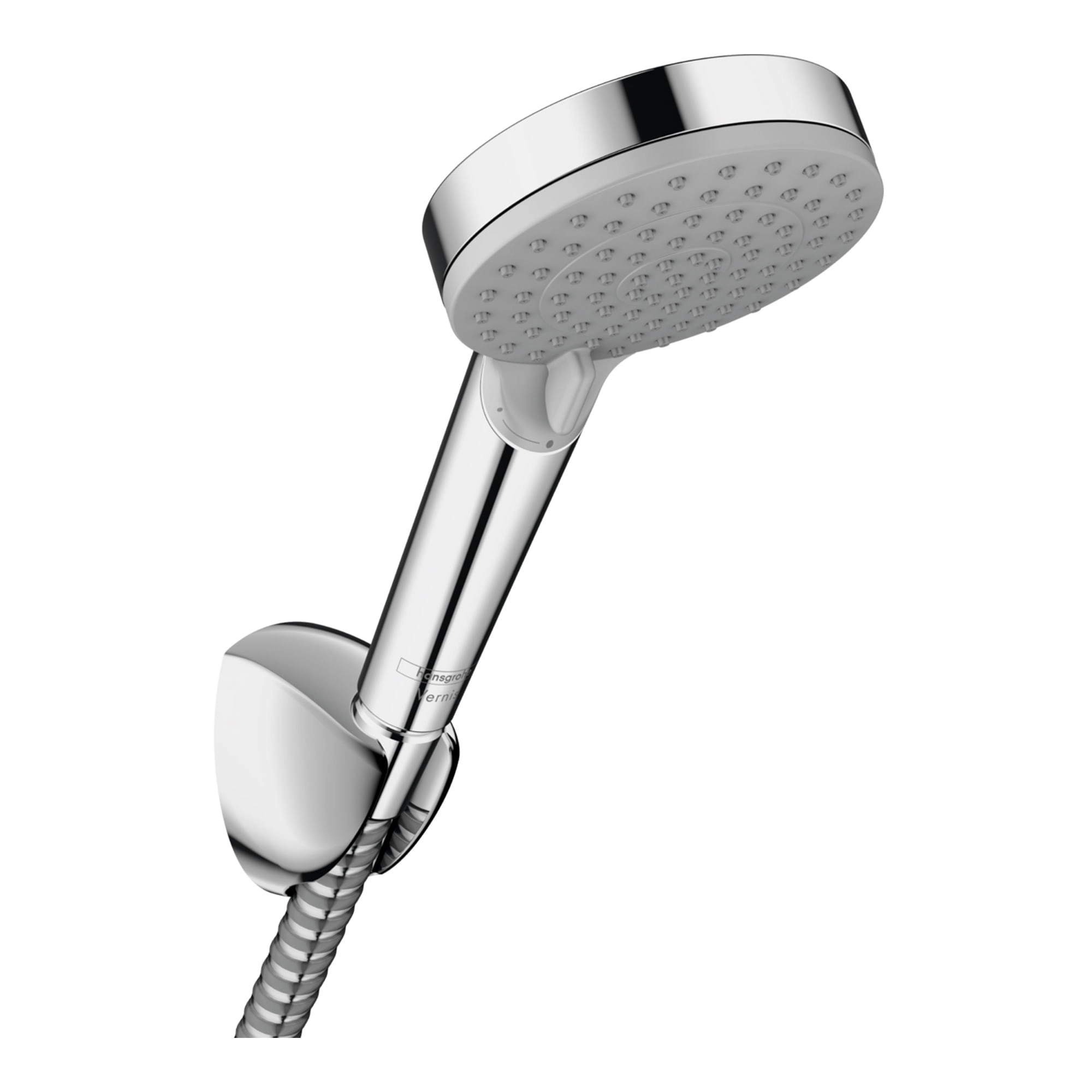 Set Soporte Ducha Fono con Flexible Vernis Blend 26273000 Cromo