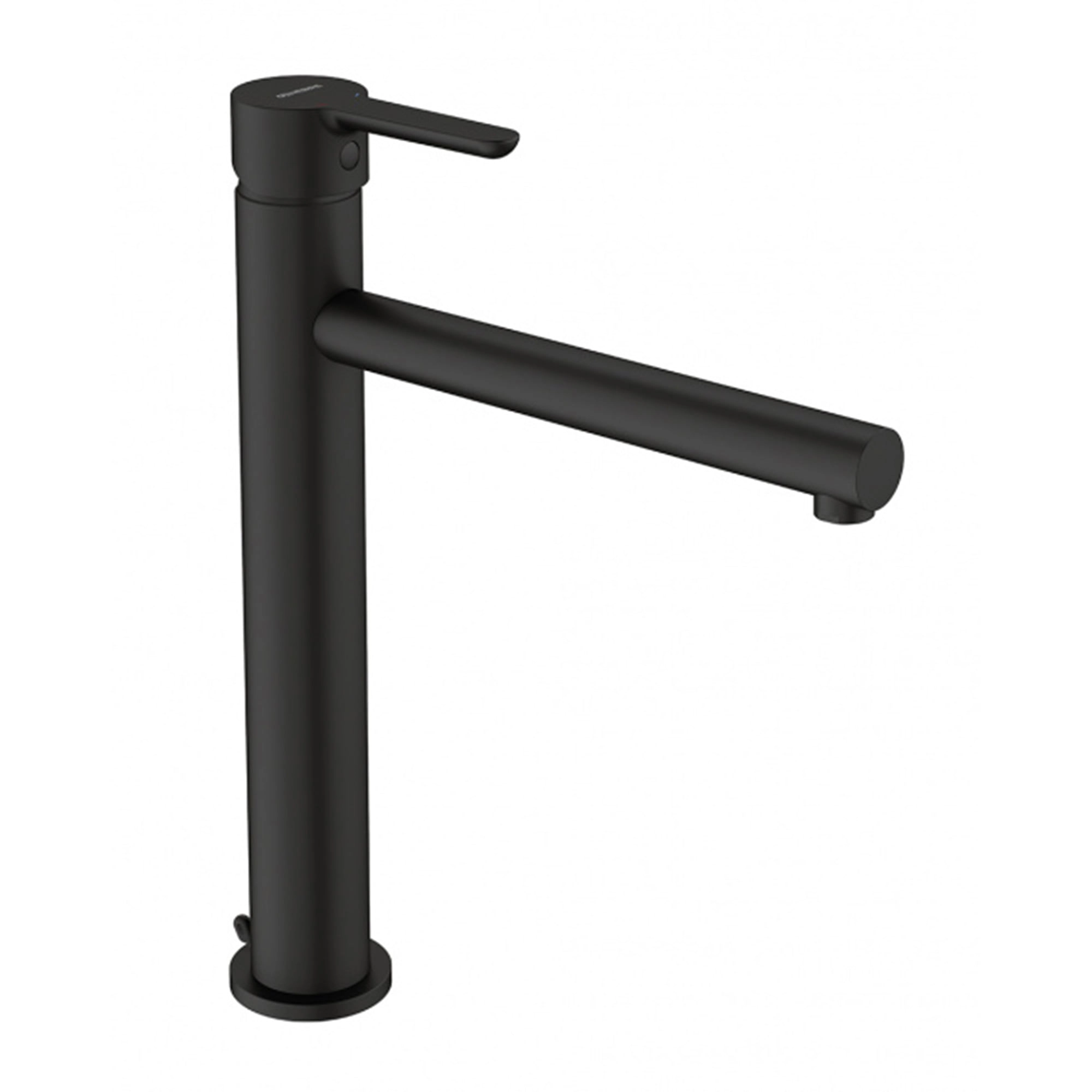 Grifería Lavamanos Oslo 23 cm S/Desagüe Negro Mate