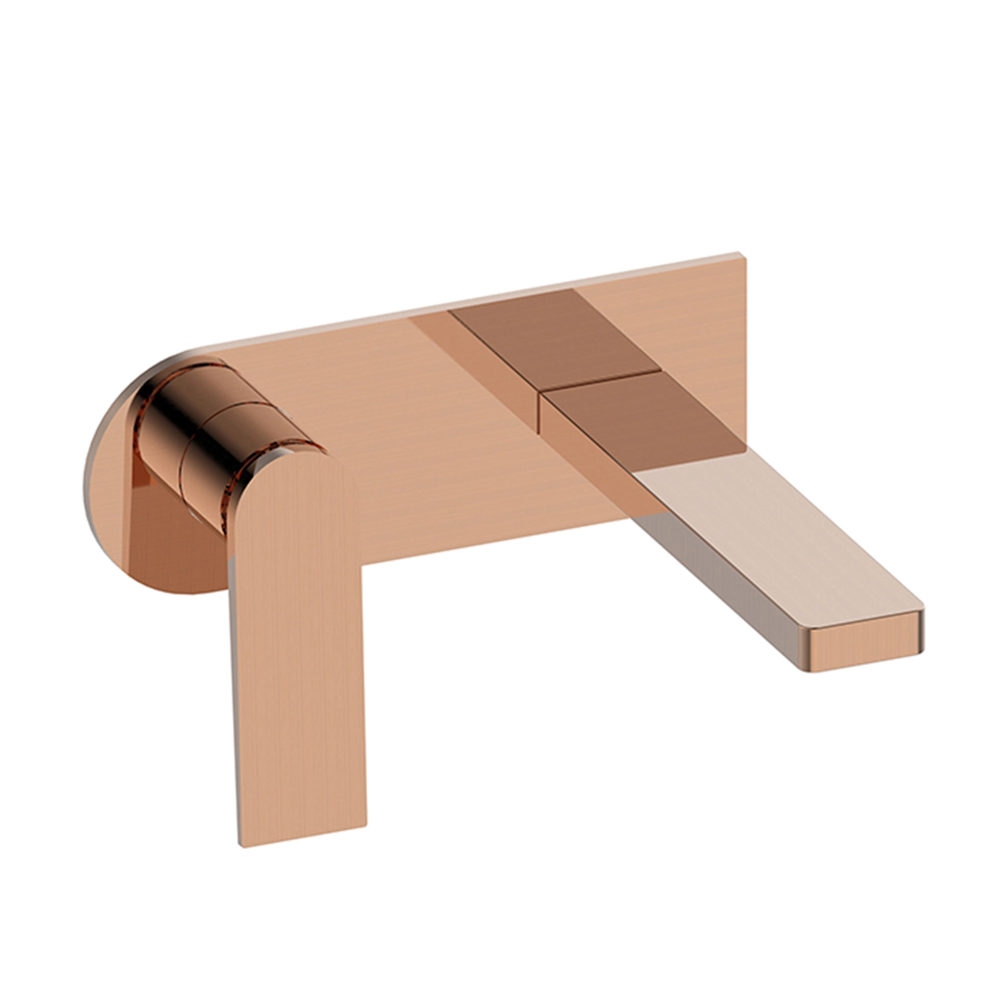 Grifería Lavamanos Century a Muro Rose Gold