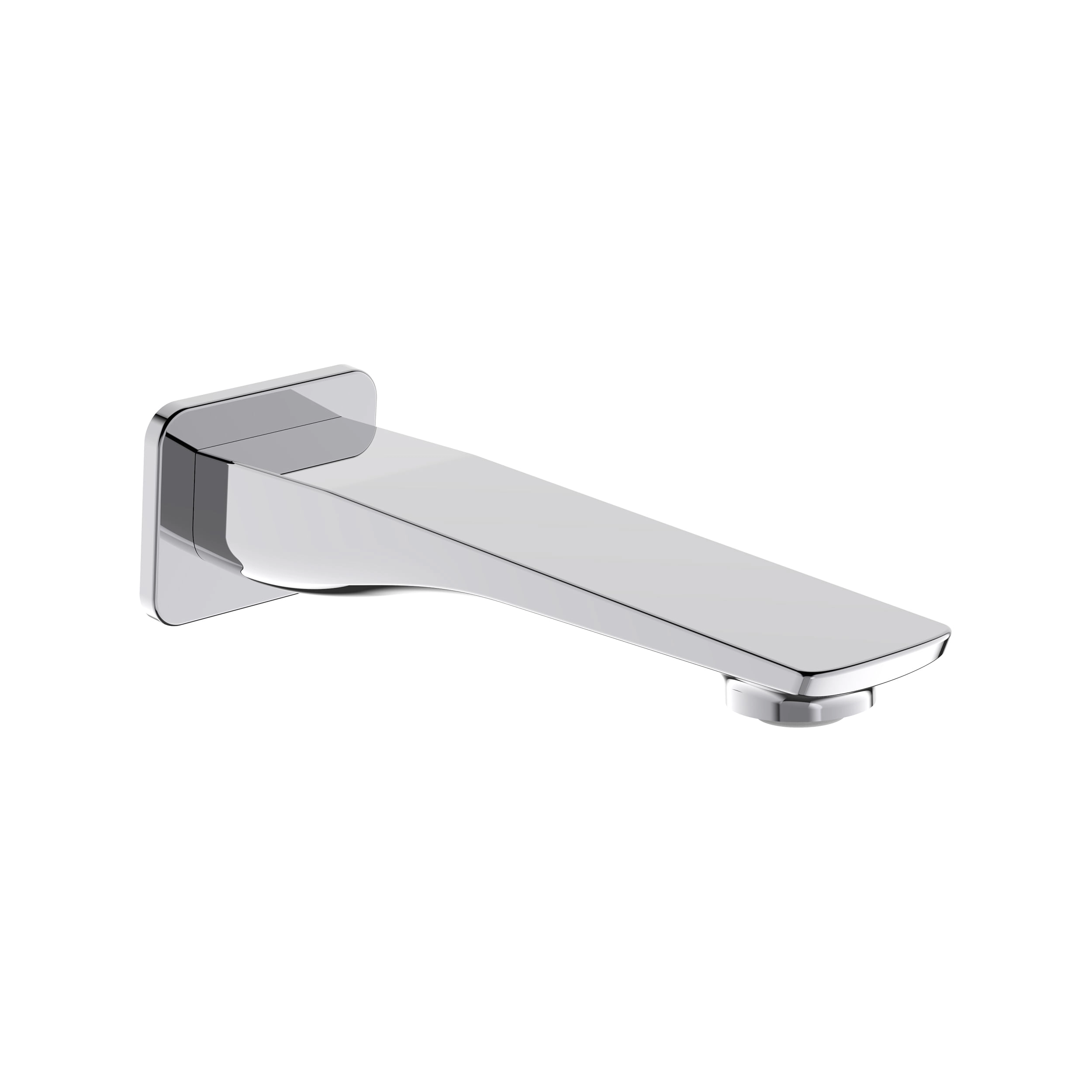 Caño Tina Universal 16 cm Cromo