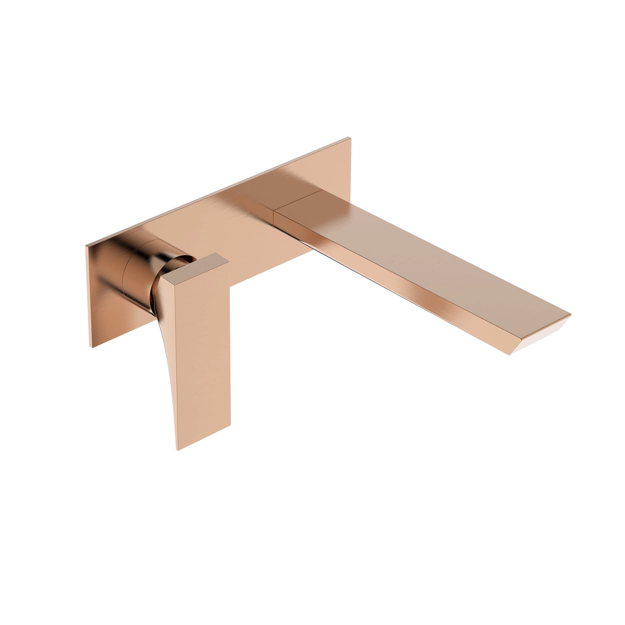 Grifería Lavamanos Kubika Baja Muro Coldstart 19 cm Rose Gold