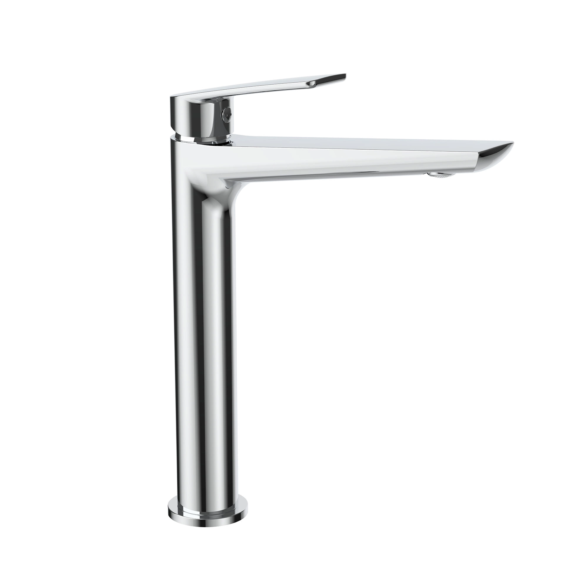 Grifería Lavamanos Soft Alta 23 cm S/Desagüe Cromo