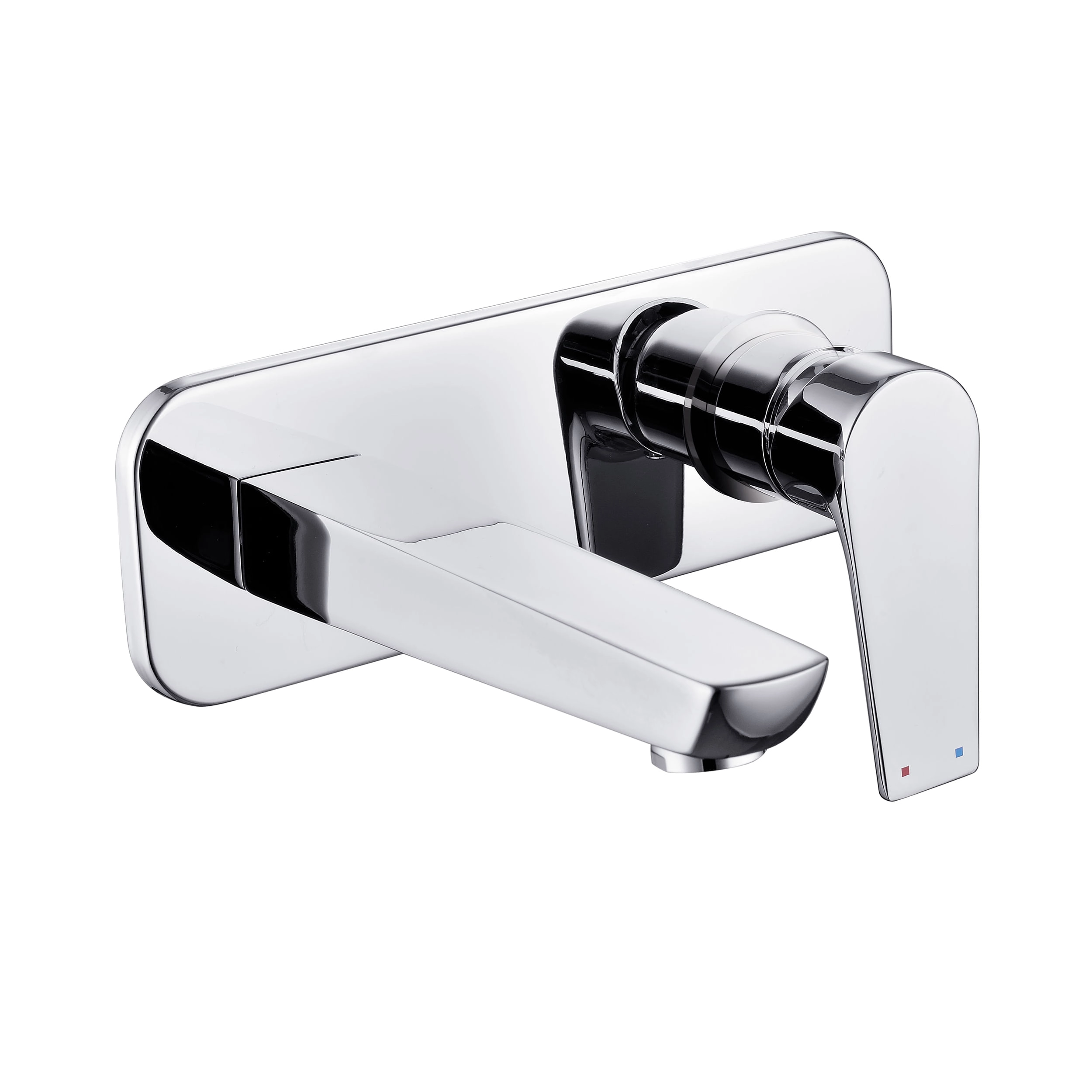 Grifería Lavamanos Keops Baja Muro 16 cm Cromada