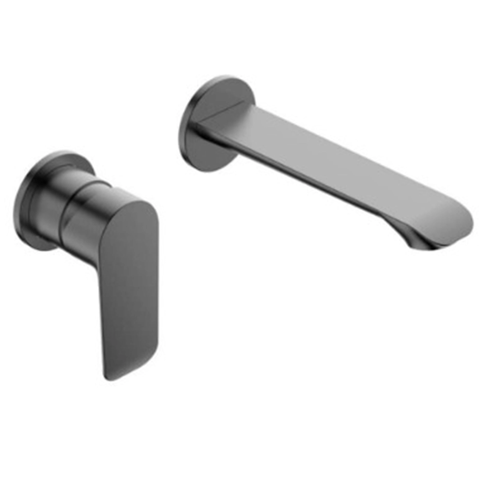 Grifería Lavamanos Urban Baja Muro 18 cm Gun Grey