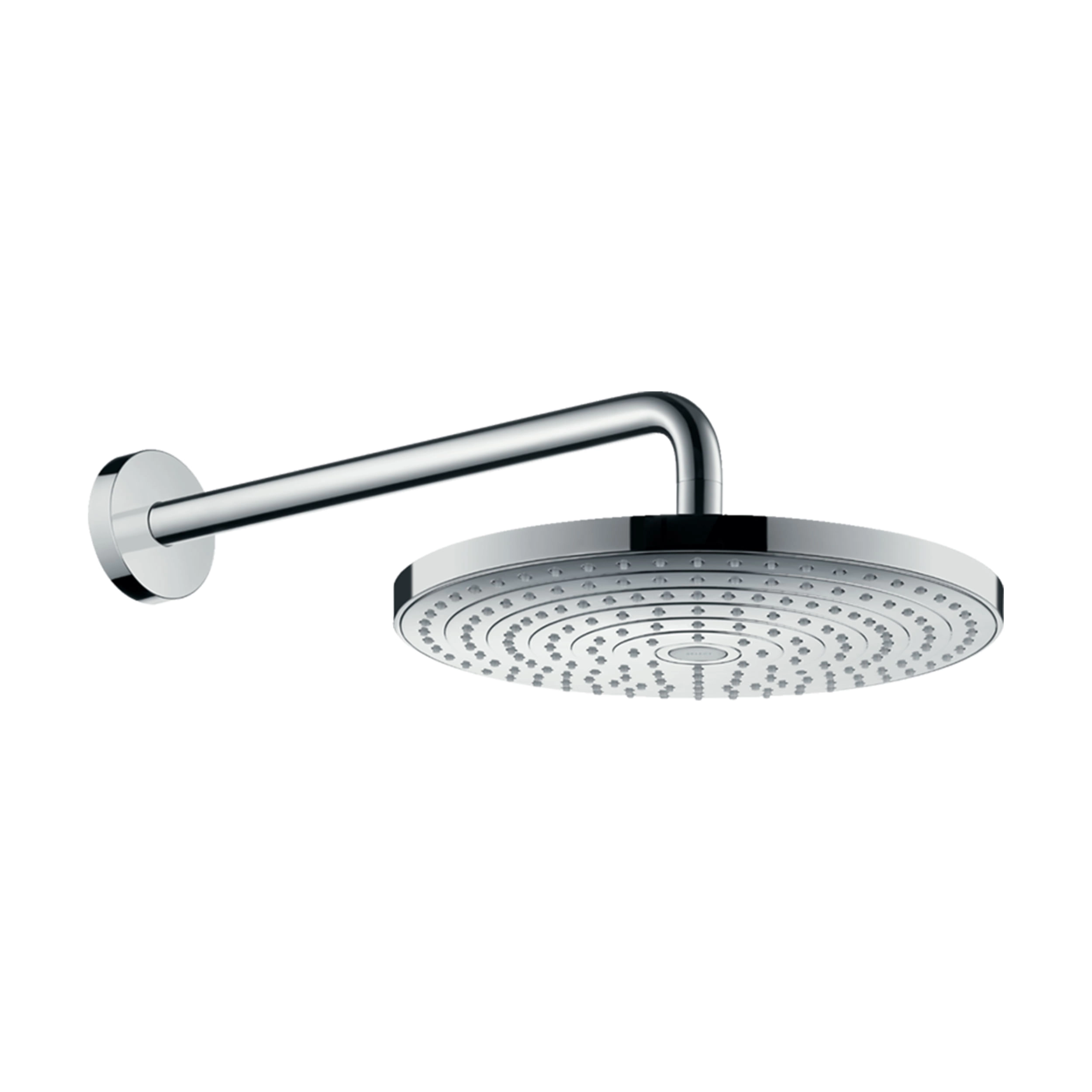 Plato Ducha Raindance Select S Redondo 30 cm 2 Jet C/Brazo 27378000 Cromo