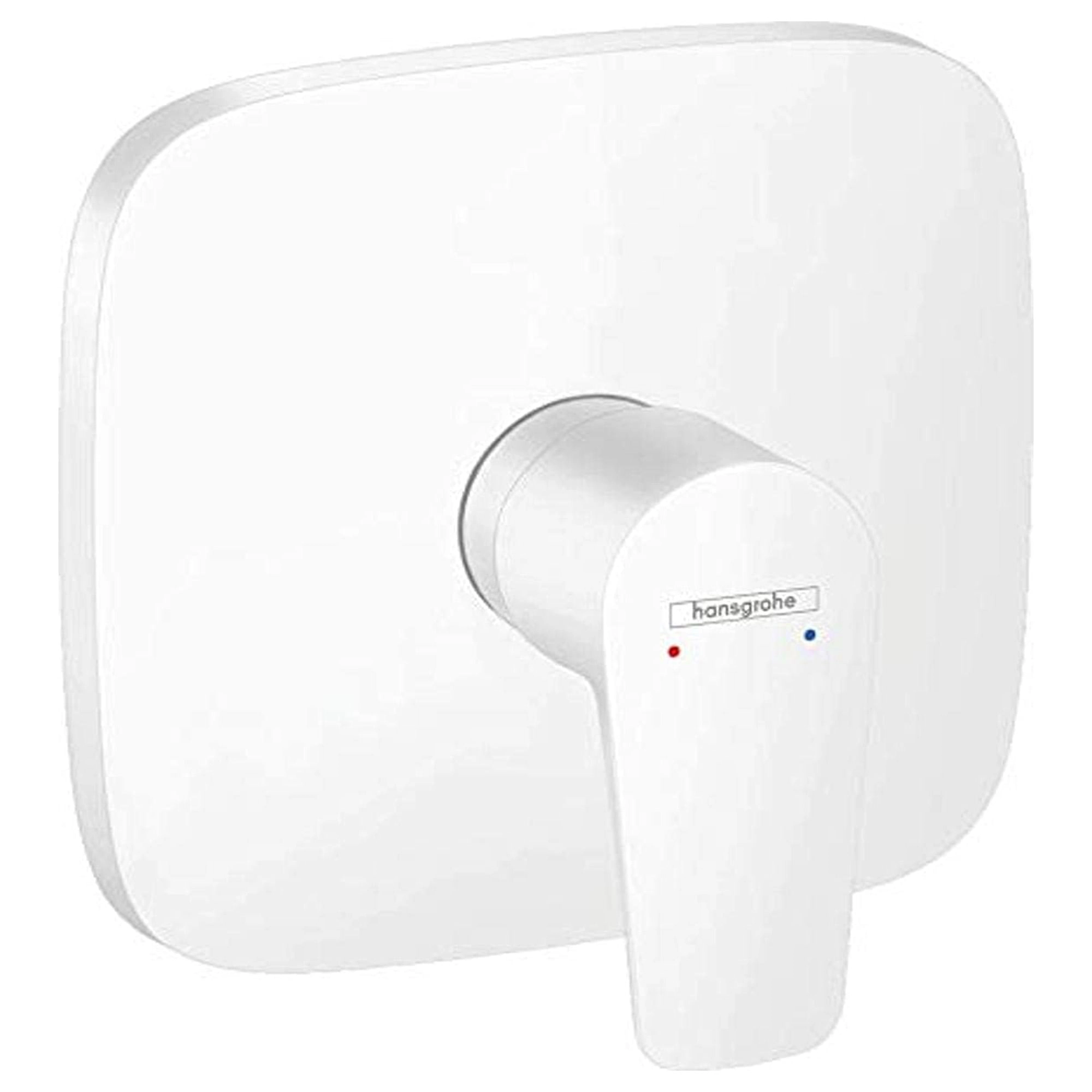 Embellecedor Ducha Talis E Empotrado 1 Via 71765700 Blanco Mate