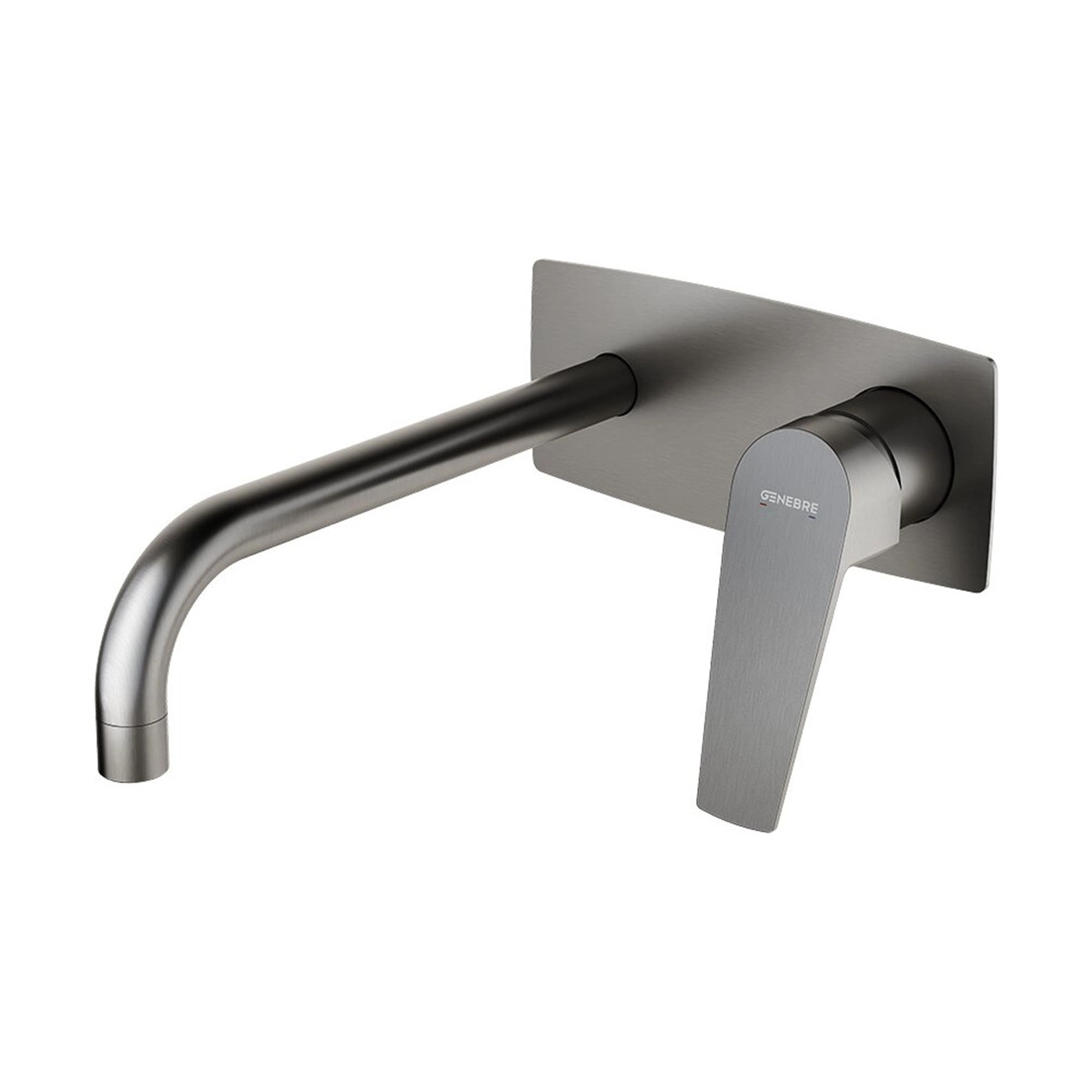 Grifería Lavamanos Kloe Muro 22 cm S/Desagüe Gun Grey