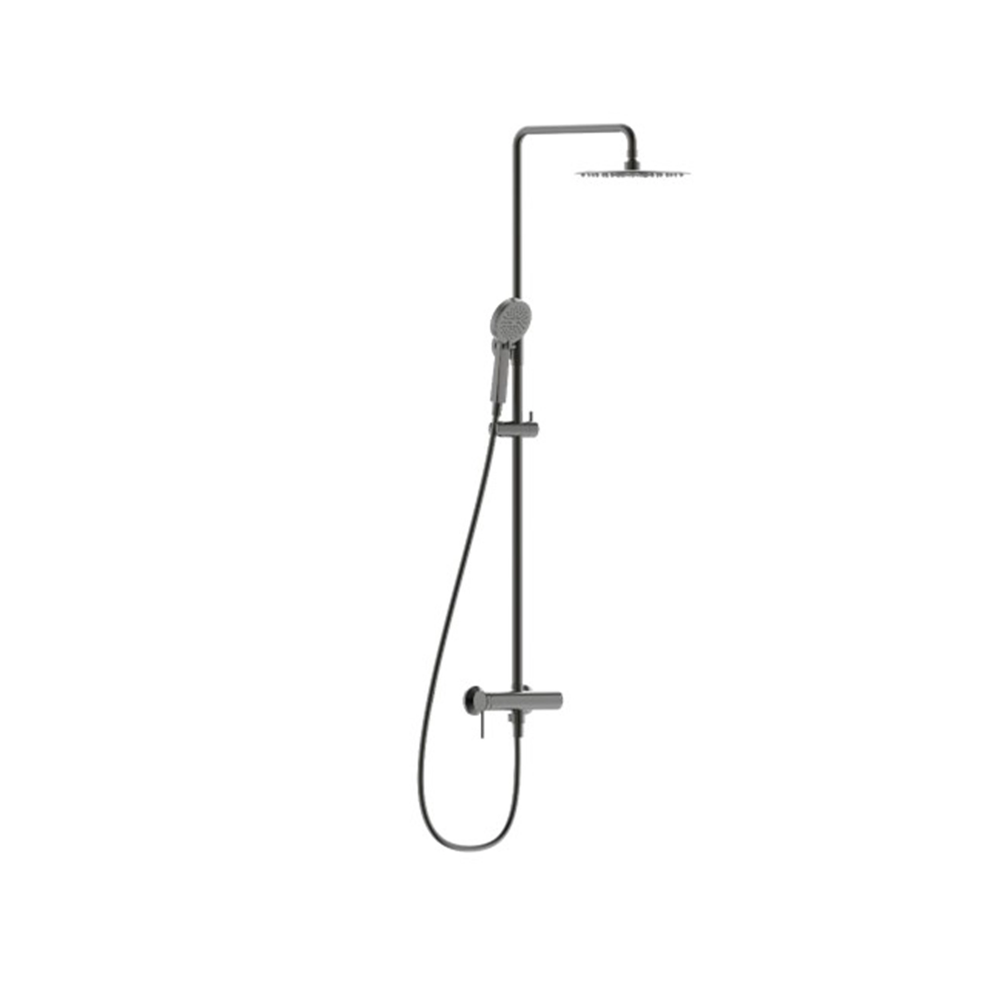 Columna Ducha Trend 25 cm con ducha fono Gun Grey