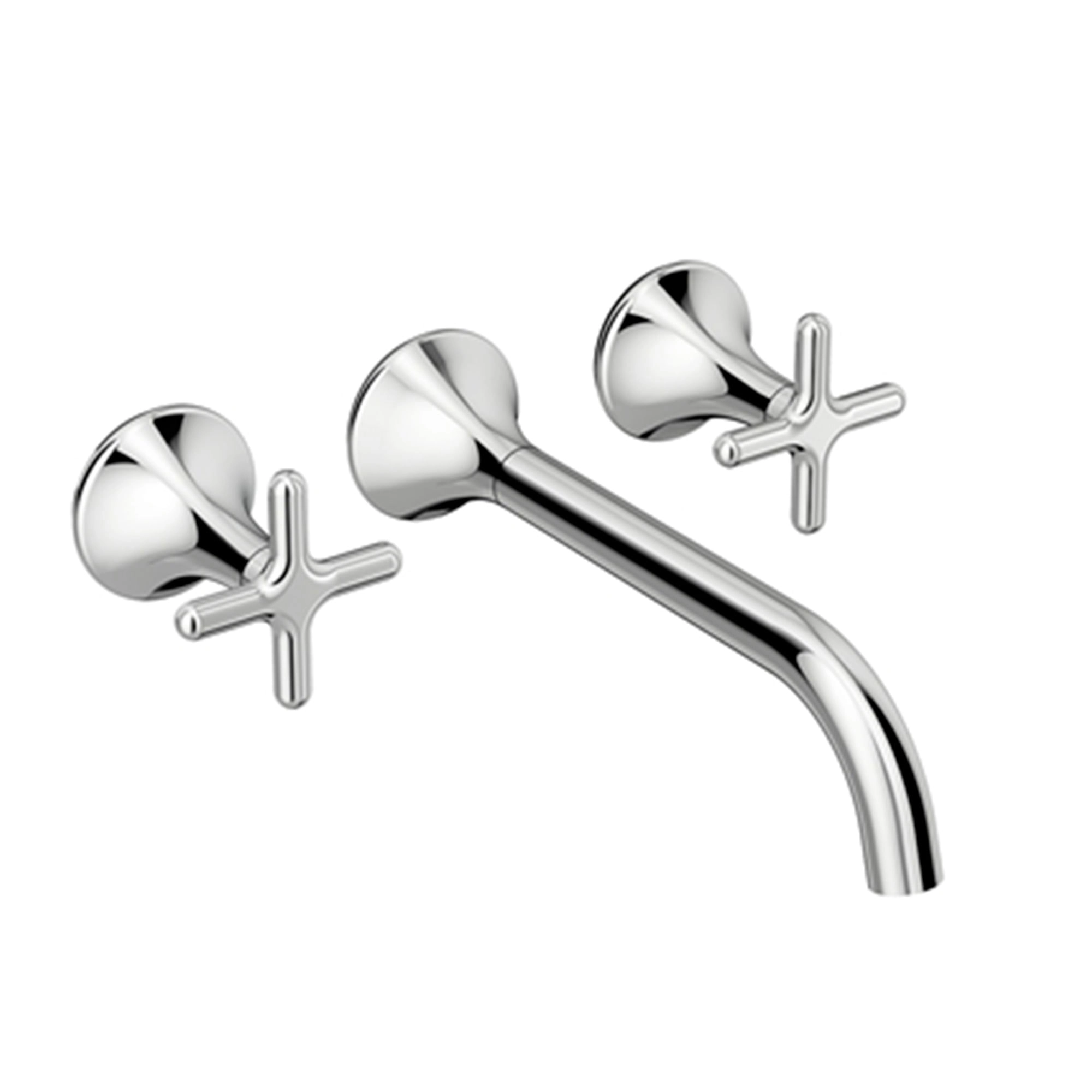 Mezclador de Pared Liss Cromado sin Desagüe