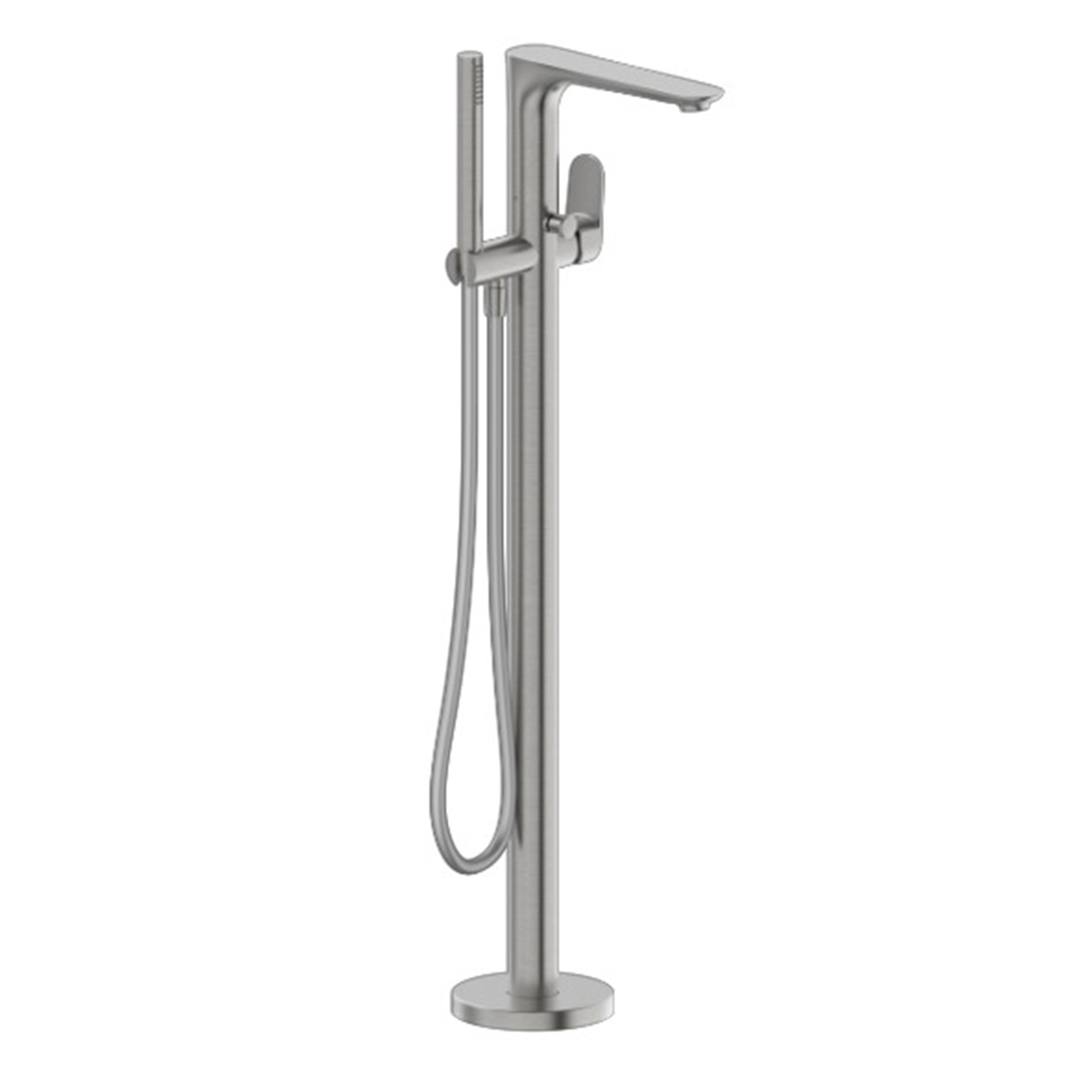 Grifería Tina Pie Luxor Brushed Nickel