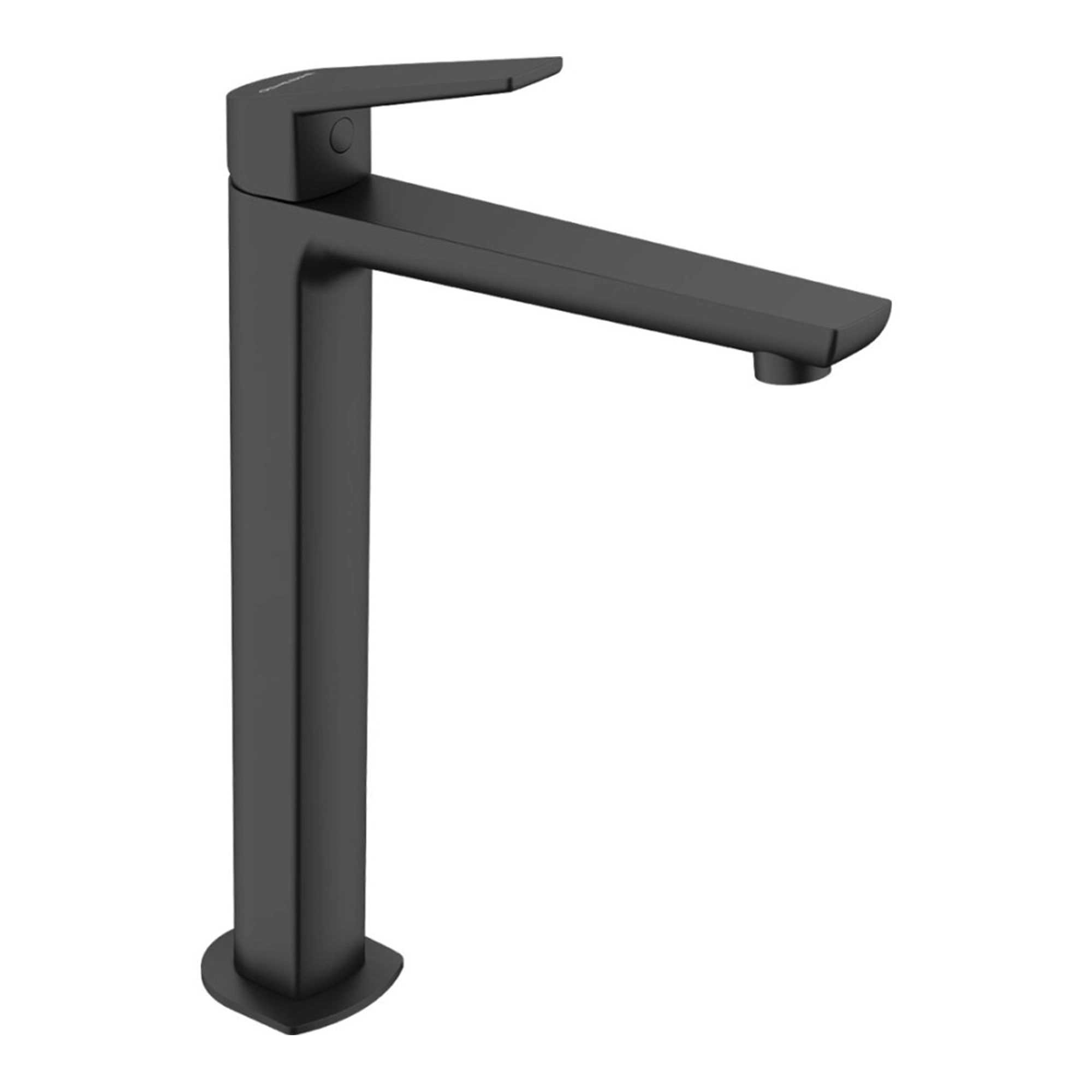 Grifería Lavamanos Kloe 24 cm S/Desagüe Negro Mate
