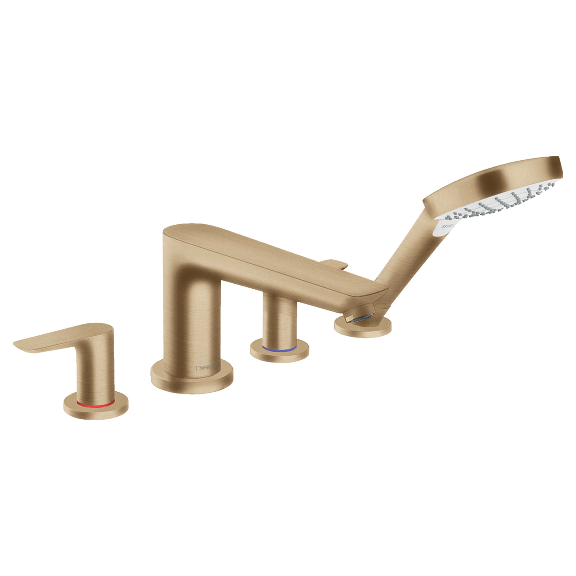 Griferia Borde Tina Talis E 4 Orificios C/Ducha Fono 71748140 Brushed Bronze