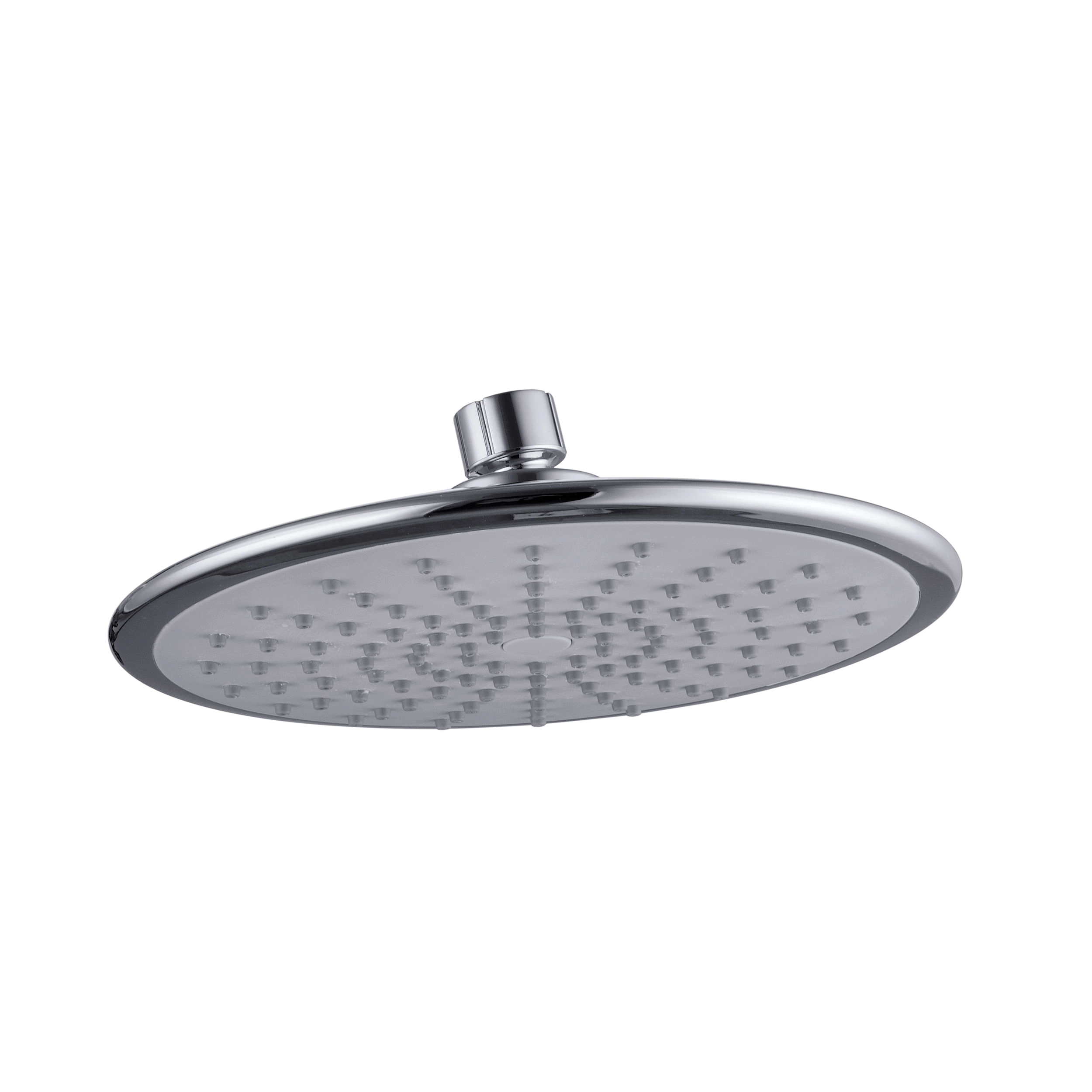 Plato Ducha Trento Redondo 20 cm 1 Jet S/Brazo Cromado