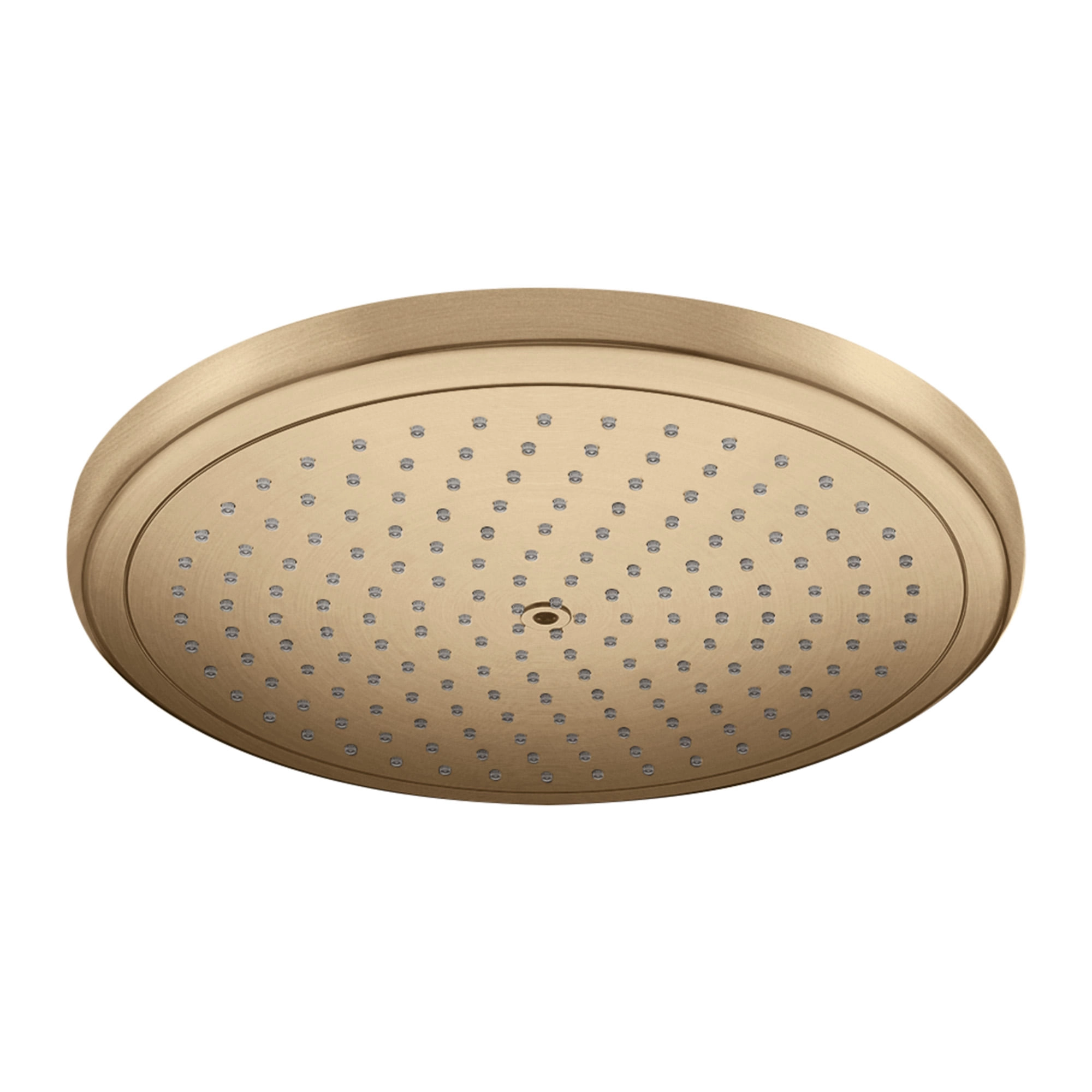 Grifería Ducha Fija Croma Red Ecosmart Muro y Techo Bronce Cepillado 280 mm