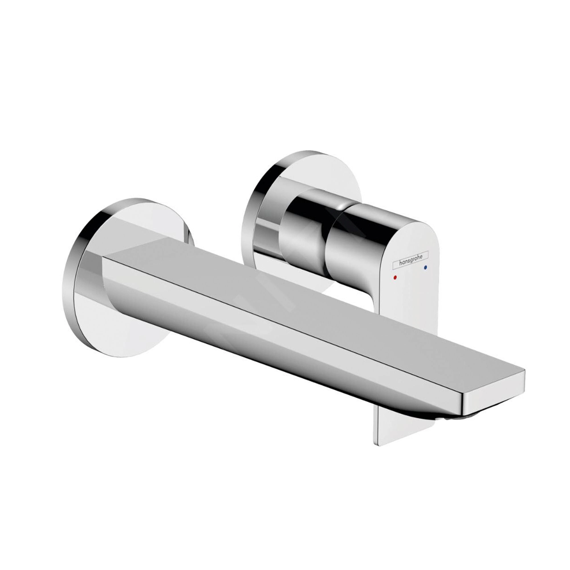 Griferia Lavamanos Rebris E Muro 20 Cm C/Desagüe 72568000 Cromo