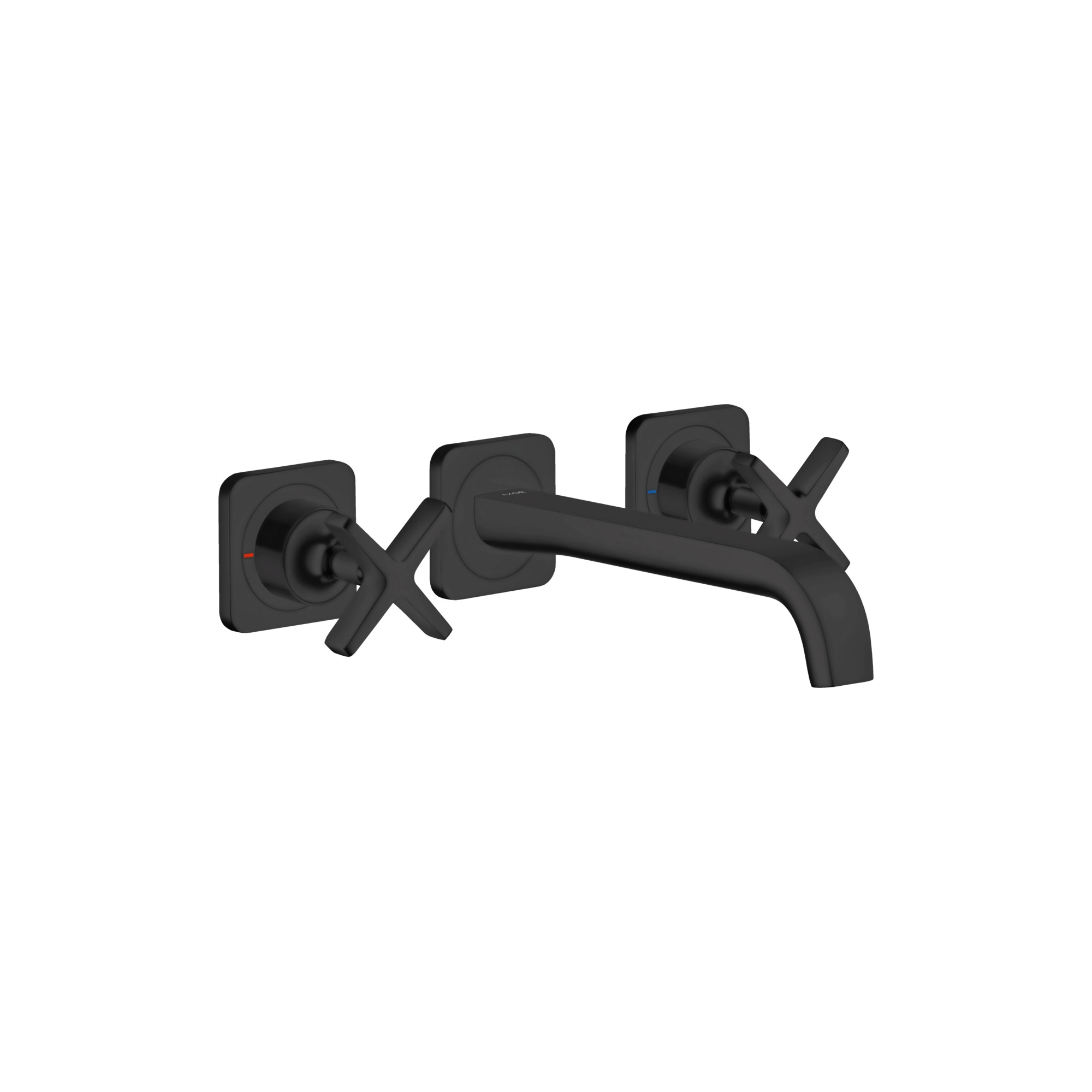 Grifería Lavamanos Citterio E Muro 22 cm Bimando 36107670 Negro Mate
