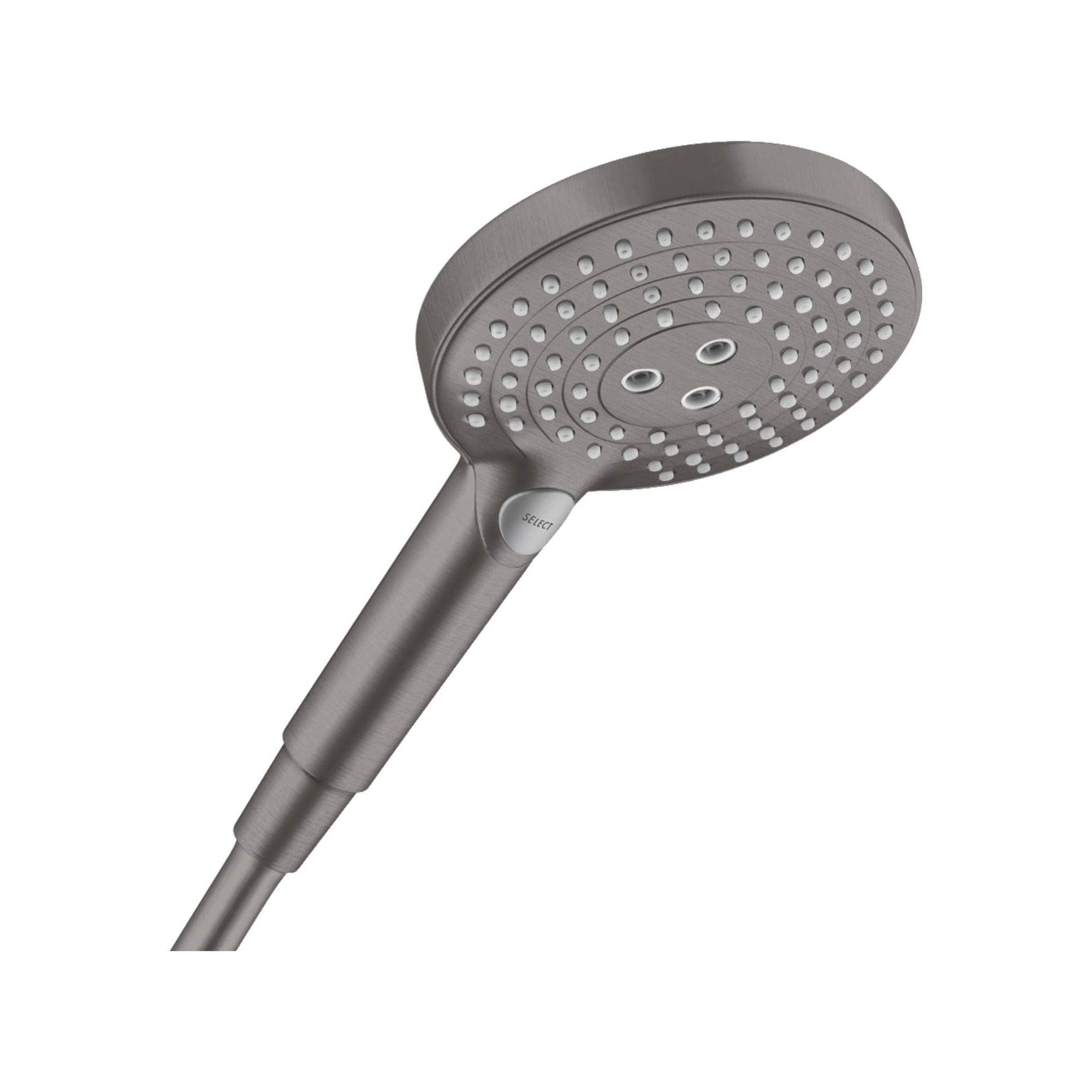 Ducha Fono Raindance Select S Cromo Negro Cepillado 120 cm