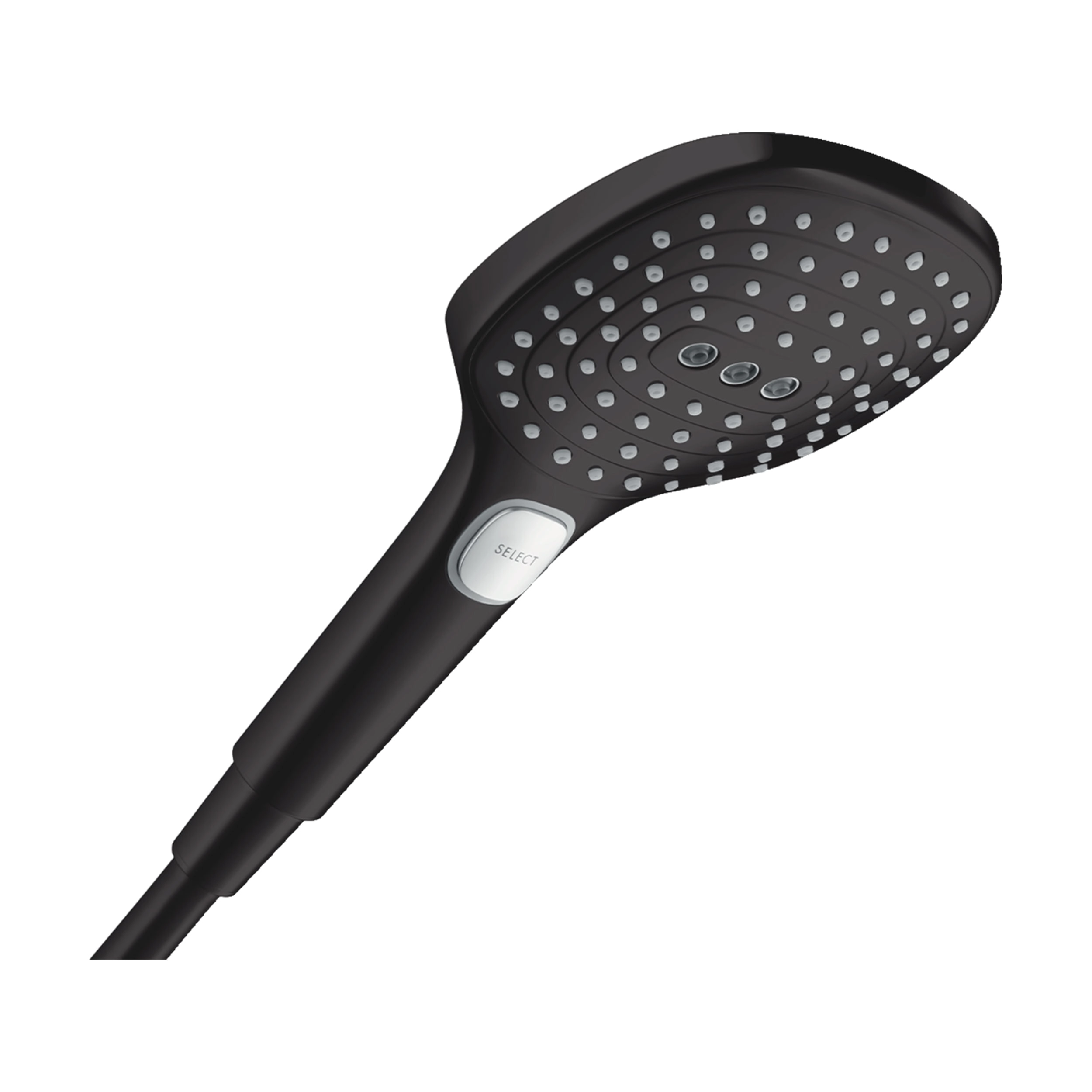 Ducha Fono Raindance Select E 12 cm 3 Jet 26520670 Negro Mate