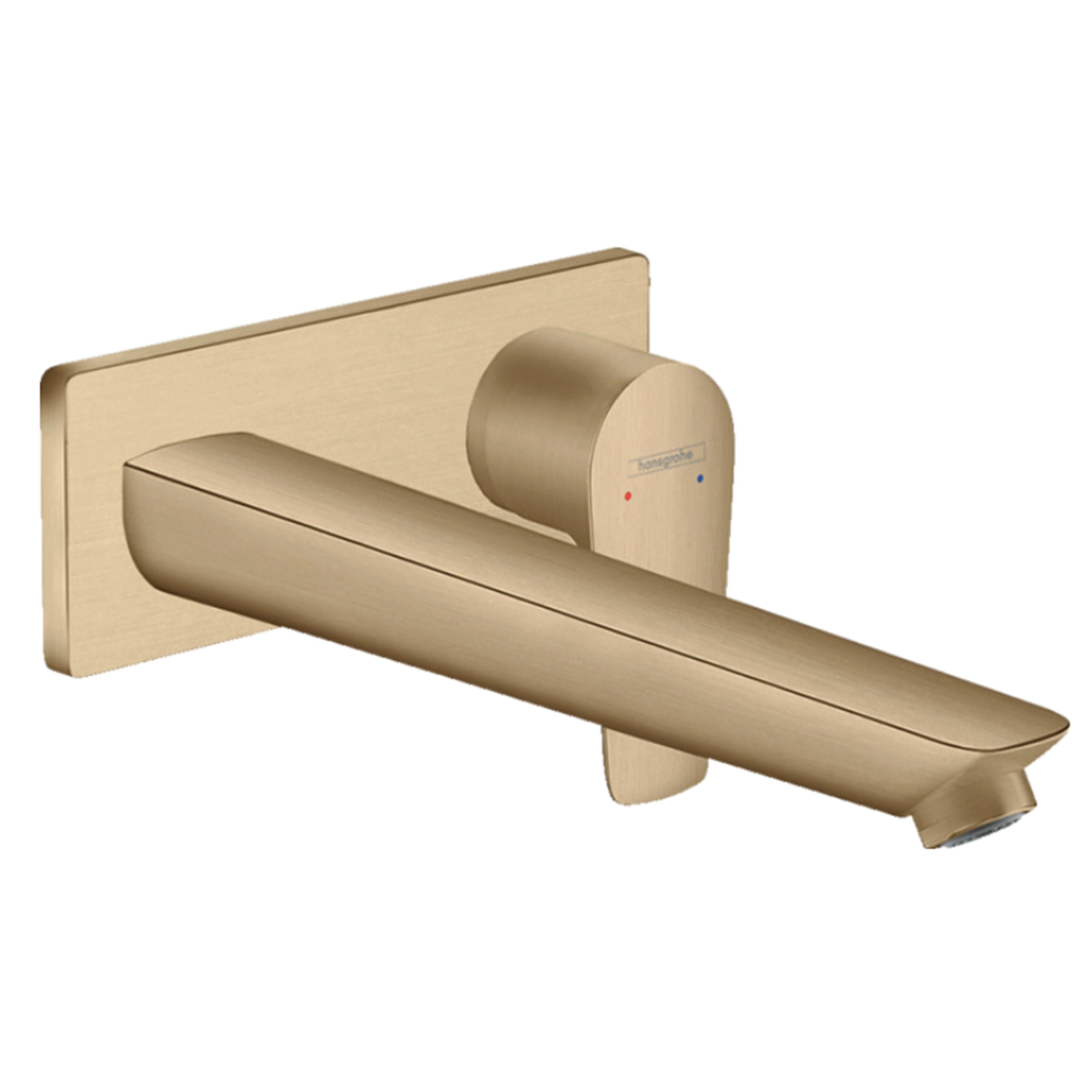 Griferia Lavamanos Talis E Muro 23 Cm C/Desagüe 71734140 Brushed Bronze