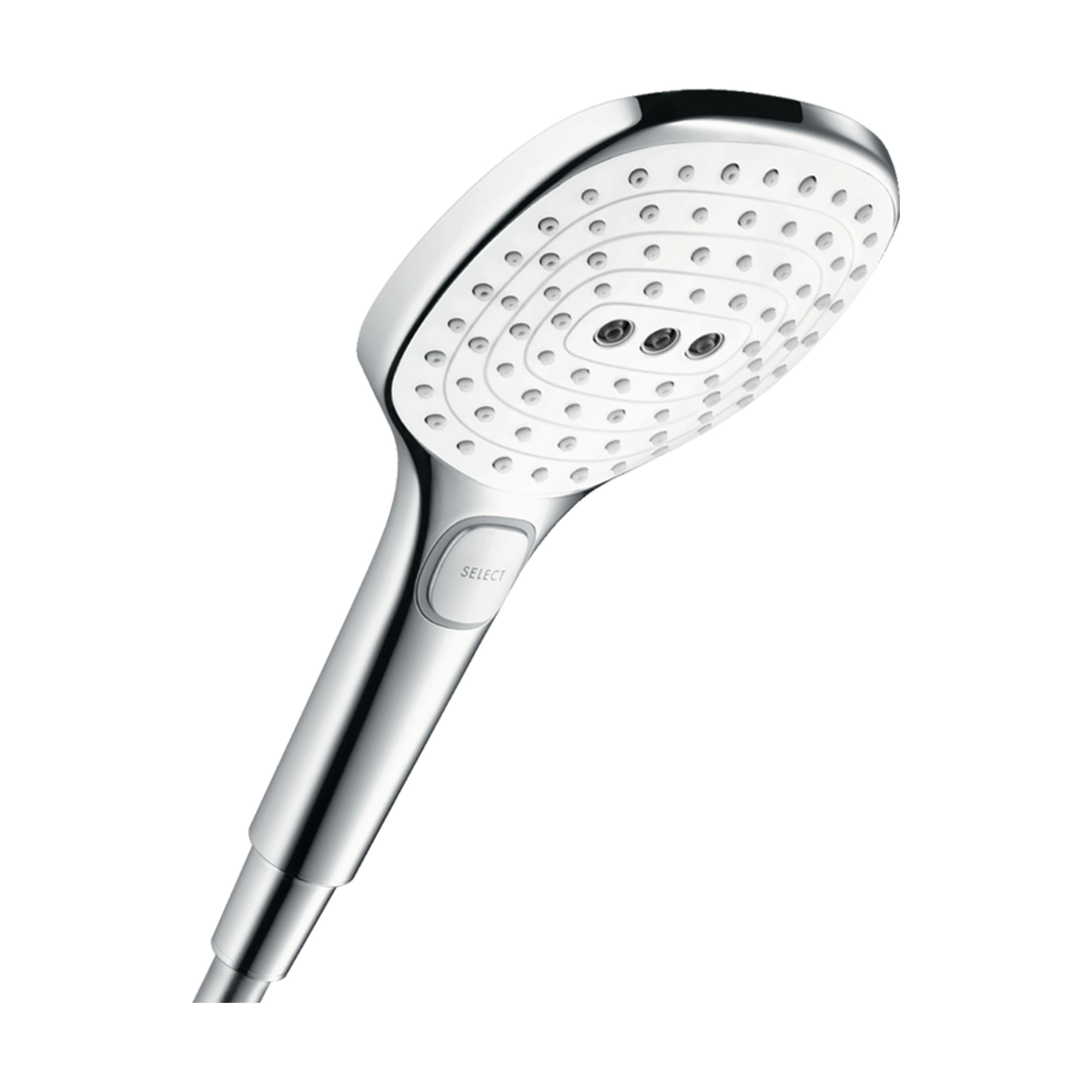 Ducha Fono Raindance Select E 12 cm 3 Jet 26520400 Blanco Cromo