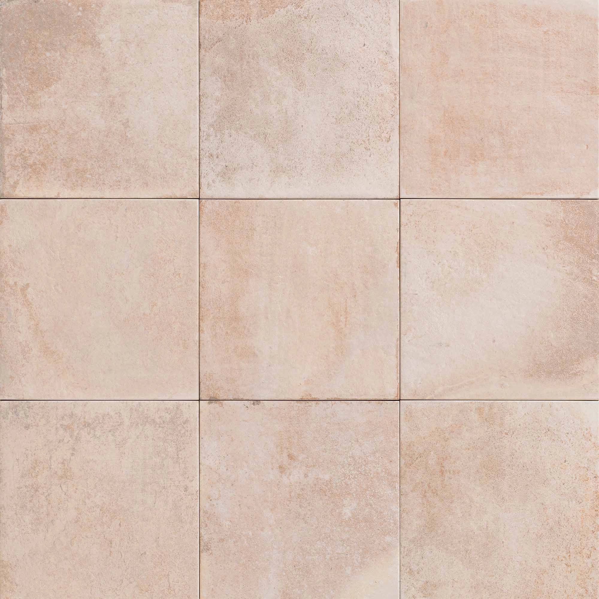Porcelanato Fondat Blanc Beige Mate 20x20 cm