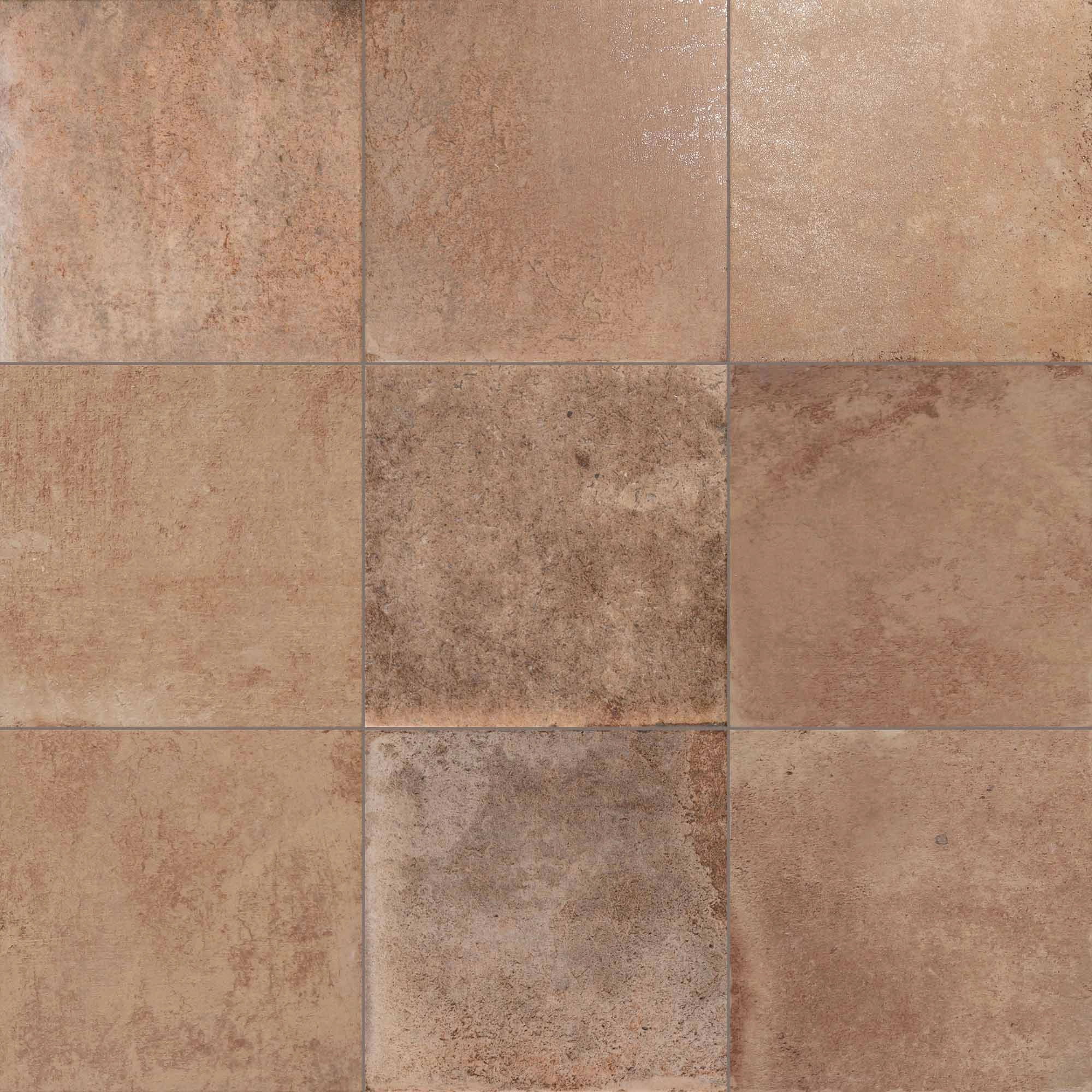 Porcelanato Fondat Cotto Mate 20x20 cm