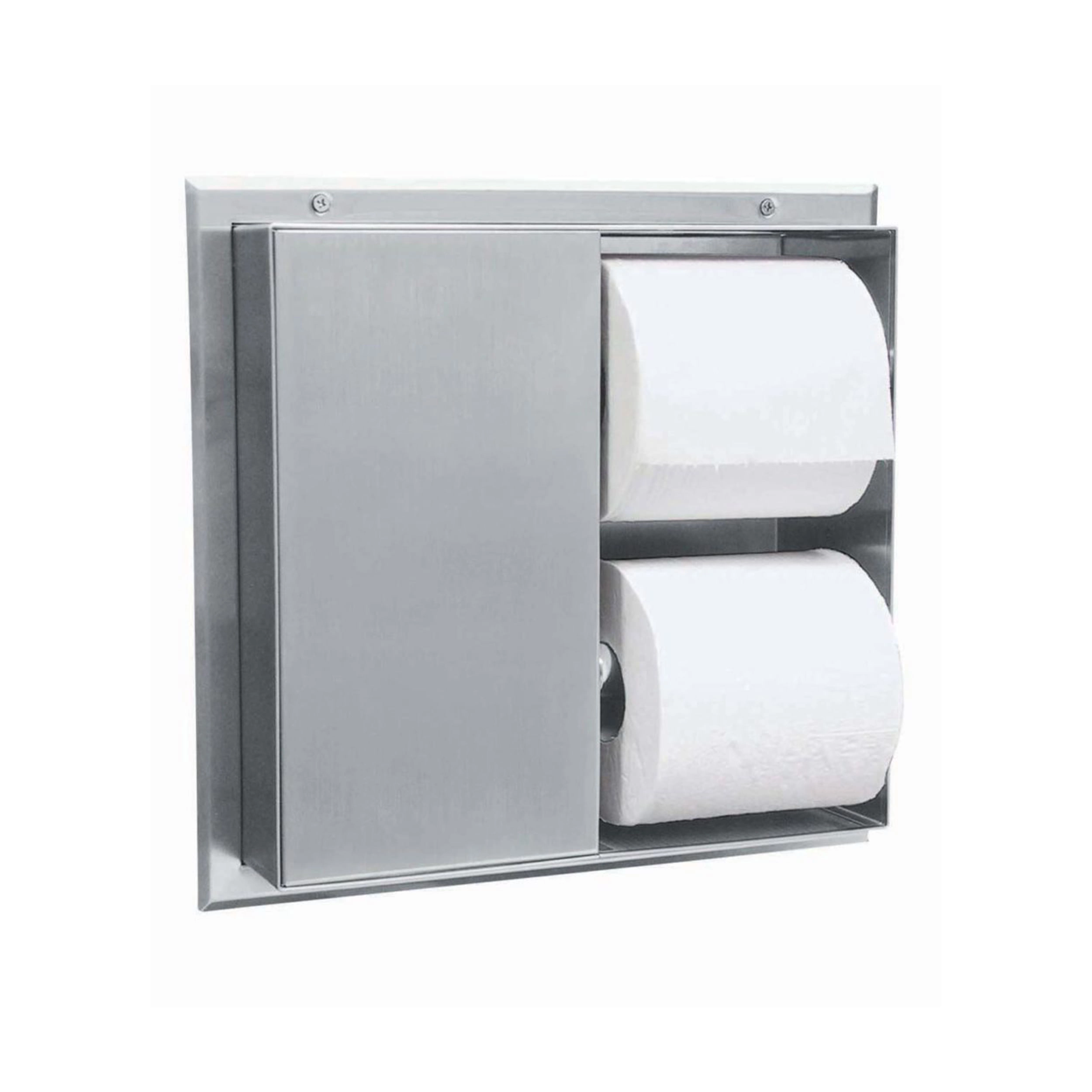 Portarrollo Empotrado 34 Cm 4 Rollos B-386 Acero Inoxidable