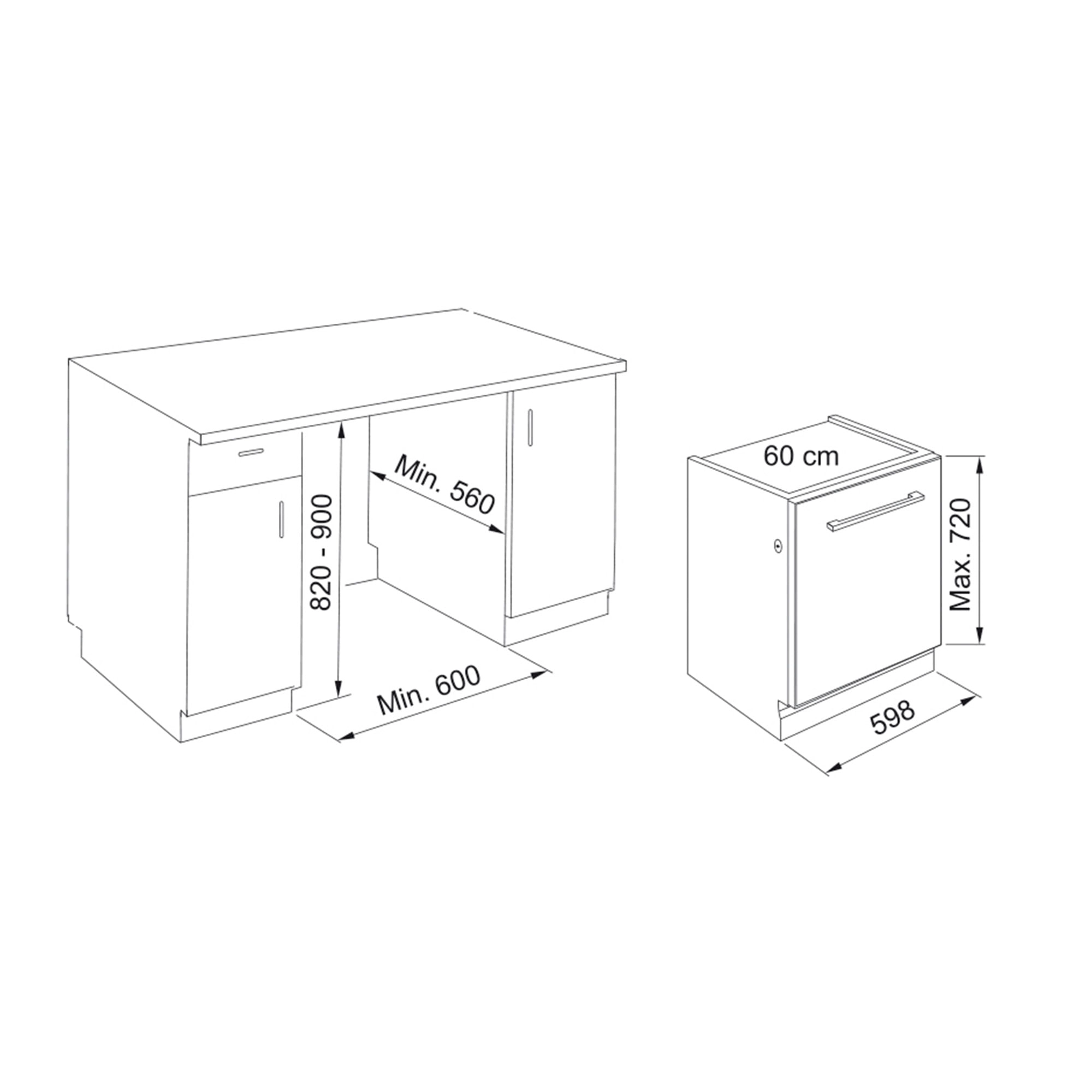Lavavajillas Maris 614 Inox