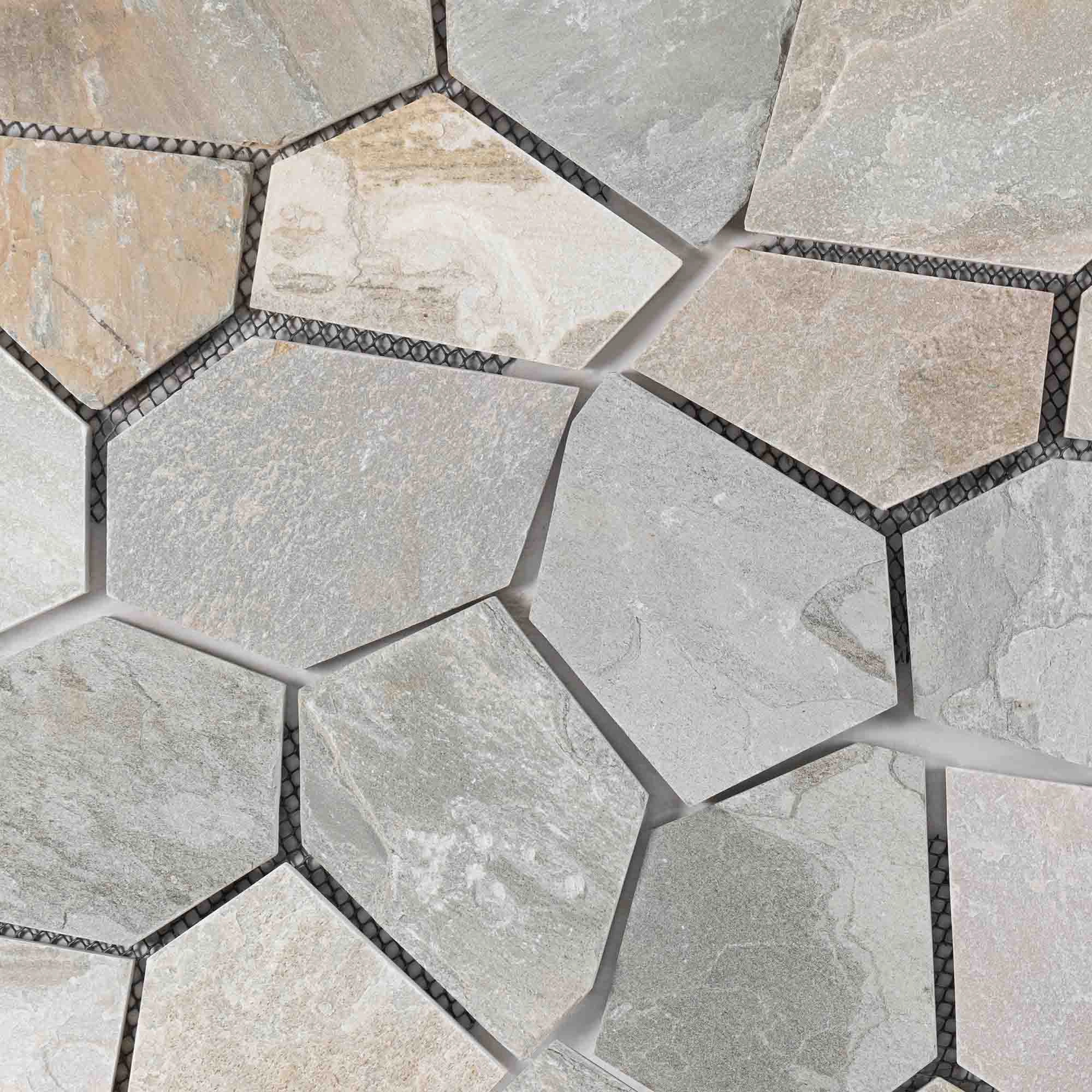 Piedra Stone Mix Gris 54x74 cm