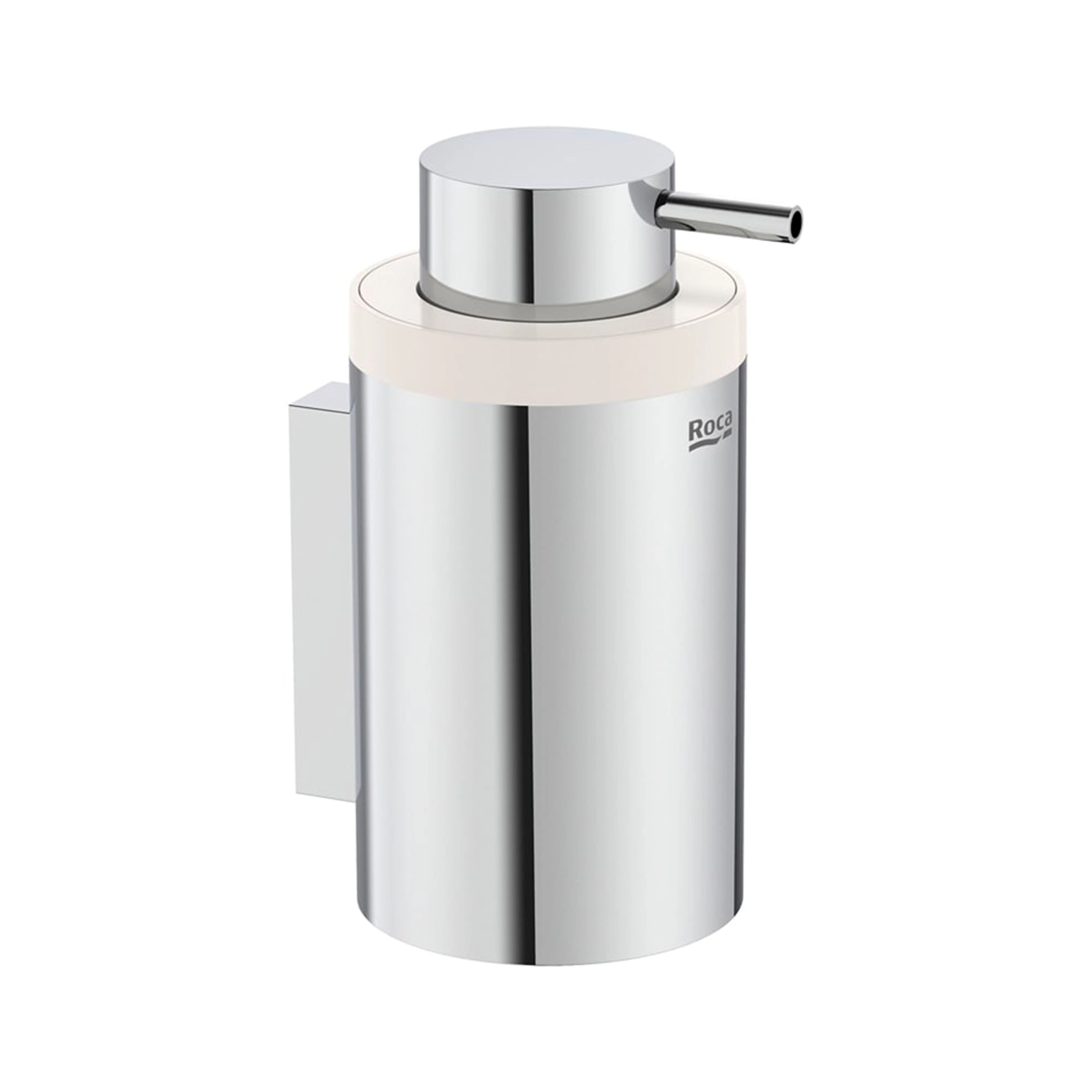 Dispensador de Jabón de Pared Hotel's Latón Cromado 7.4x10x14.6 cm