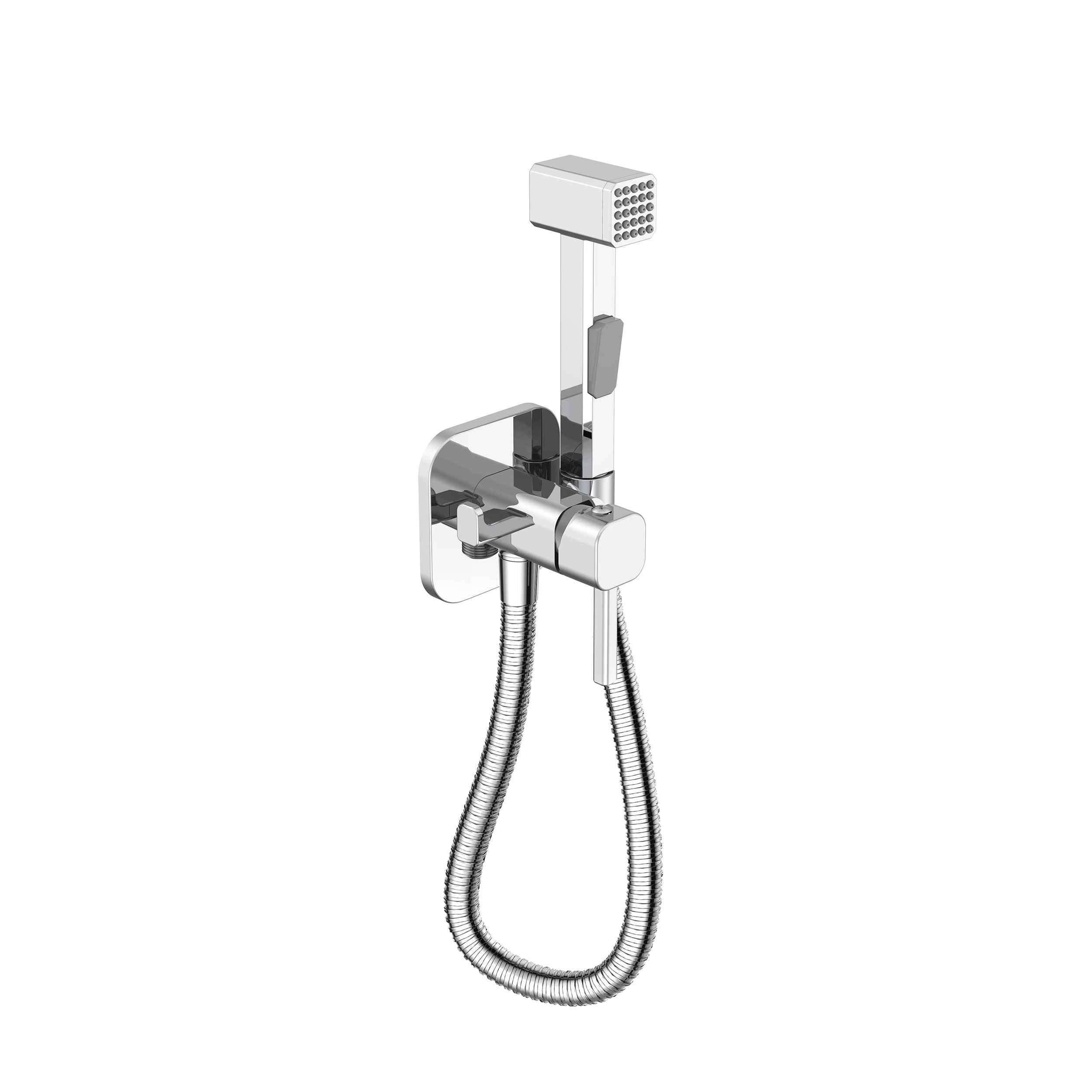 Set Ducha Higiénica con Mezclador Trento Cromado