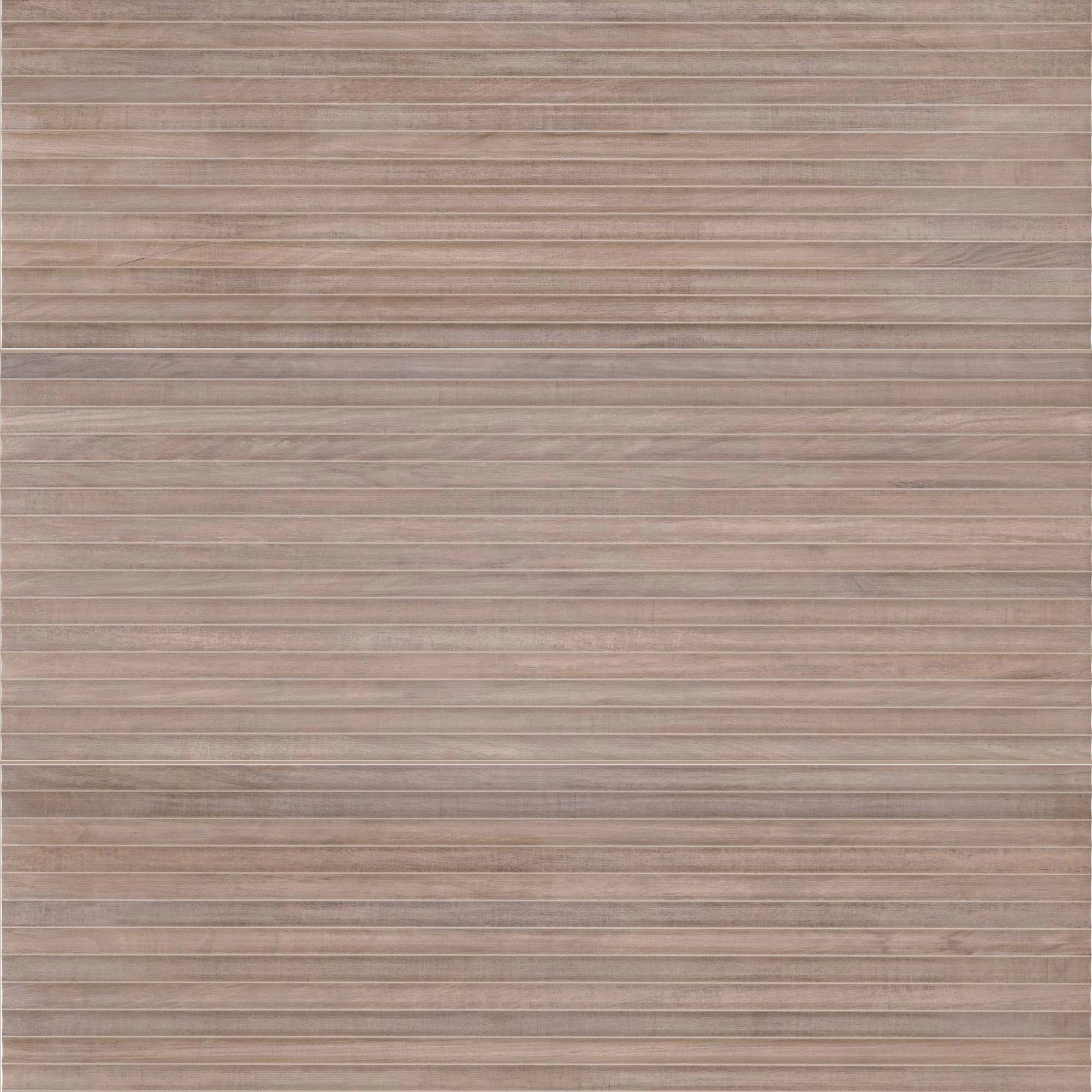 Cerámica Muro Arca Tropical Graffi Café Oscuro Mate 45x120 cm