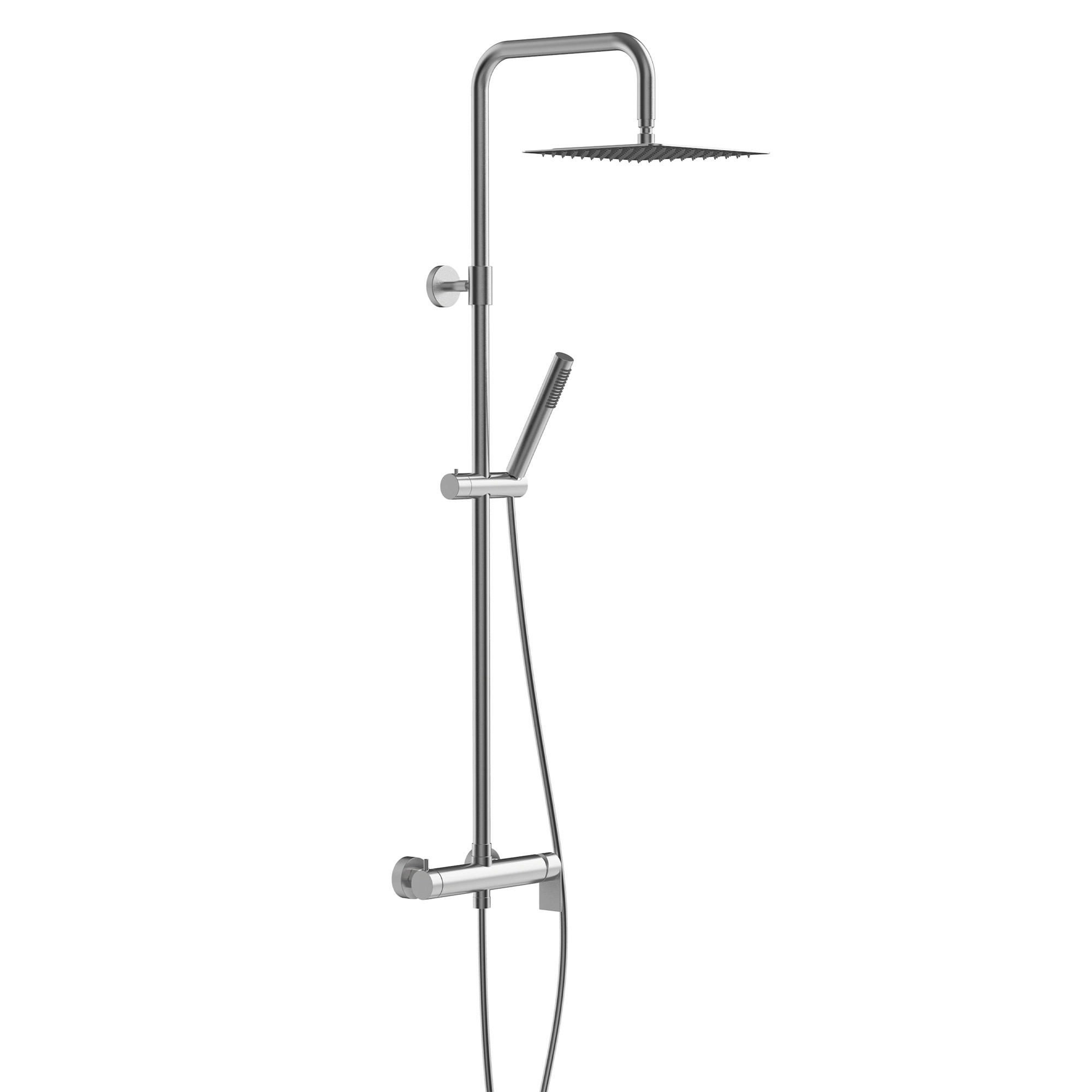 Columna Ducha Stellar 25 cm Brushed