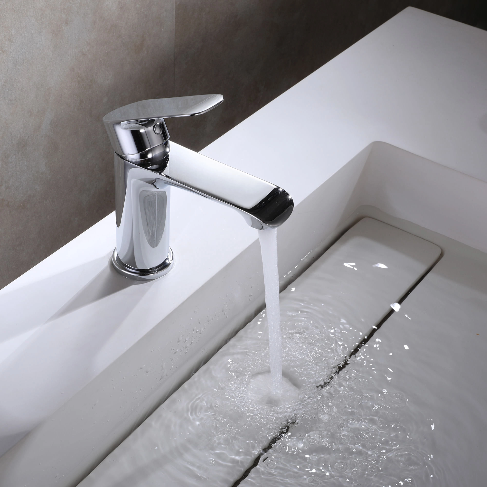 Grifería Lavamanos Urban Baja Coldstart 9 cm Cromada