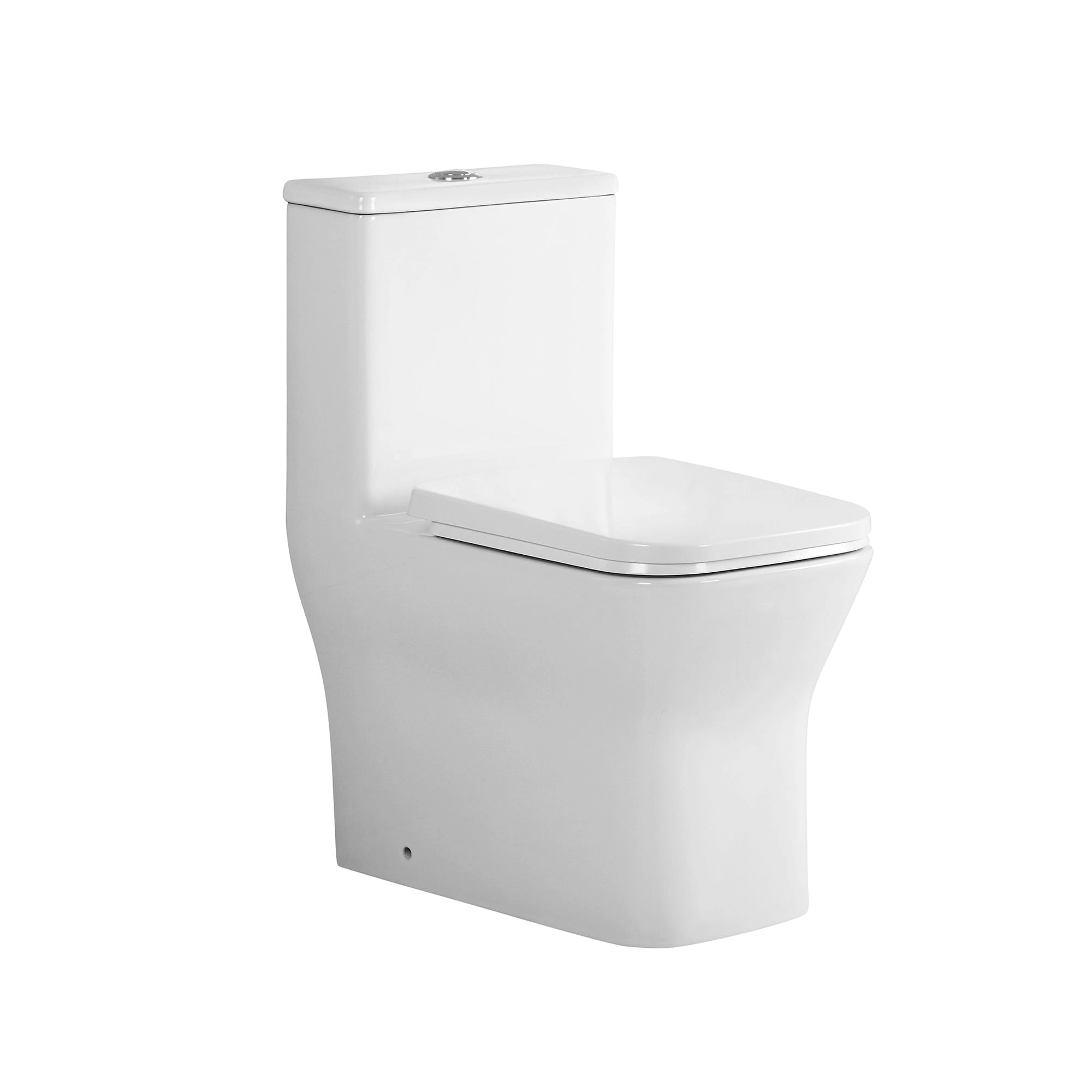 WC One Piece Square Descarga a Piso 305 mm