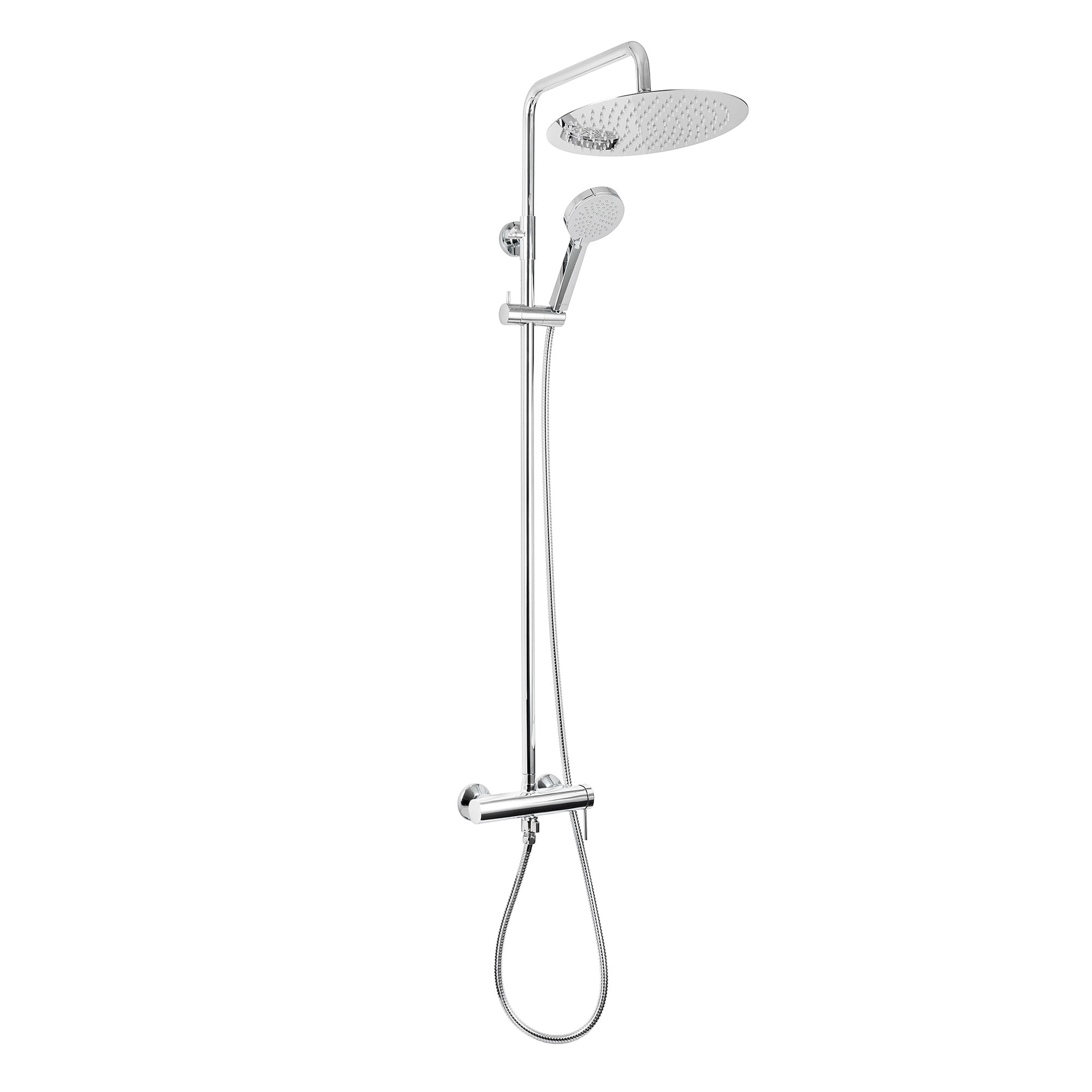 Set Ducha Columna Trend C/Ducha y Fono Cromado
