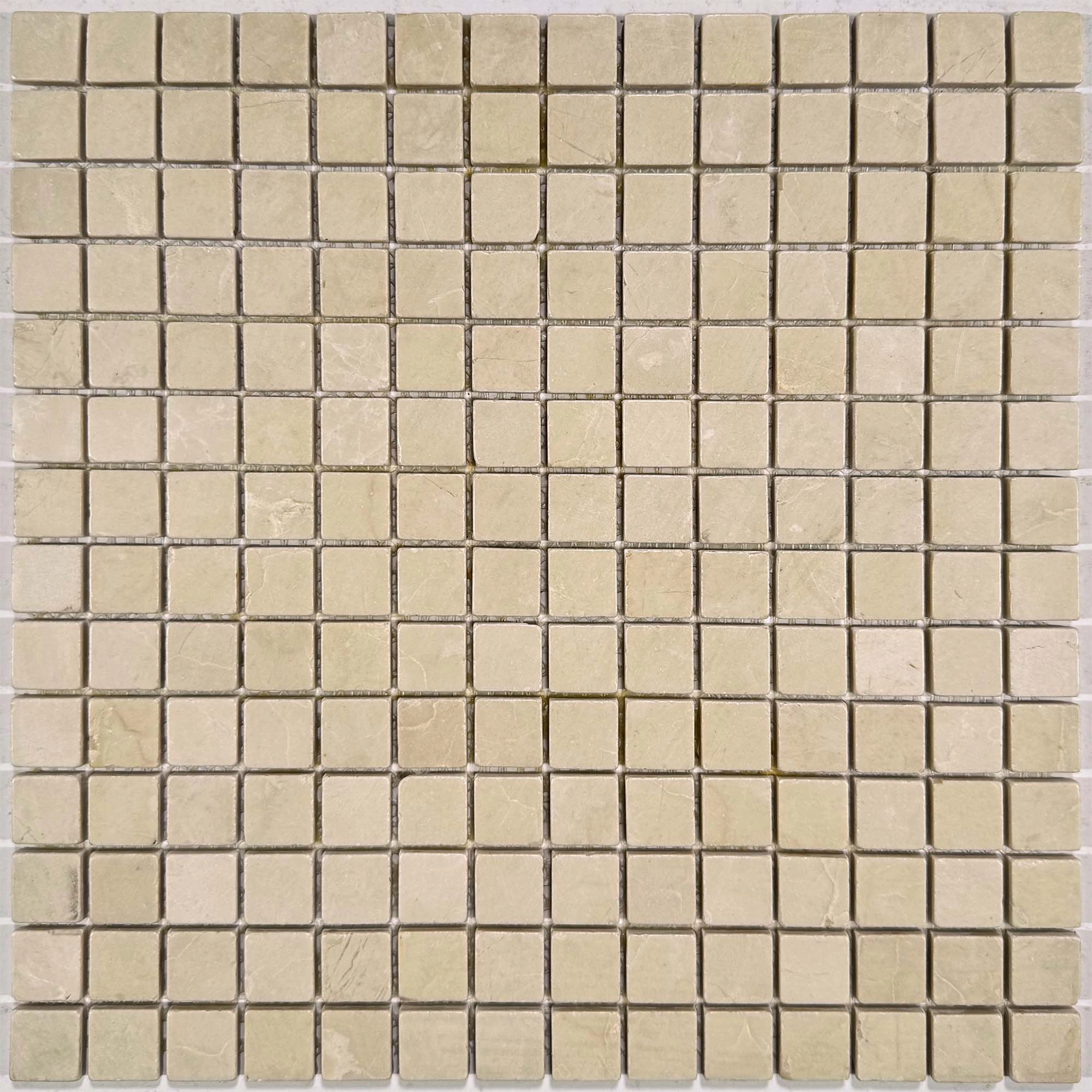 Mosaico Blanco Marfil 30x30 cm