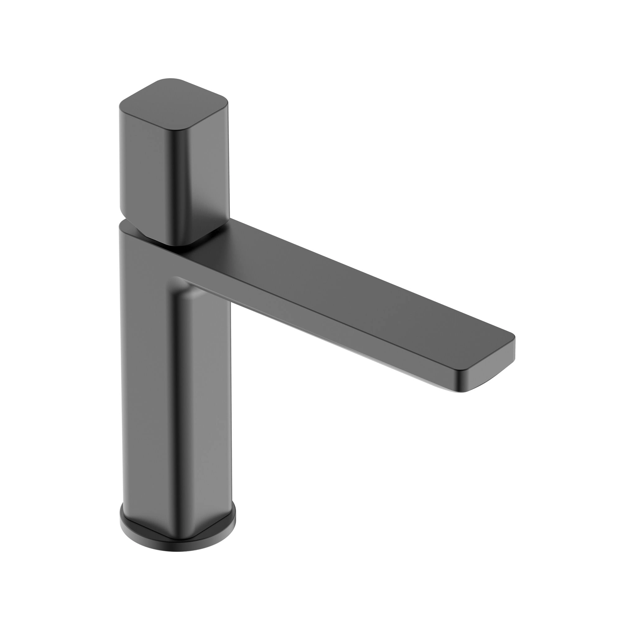 Grifería Lavamanos Argo 12 cm S/Desagüe Negro Mate