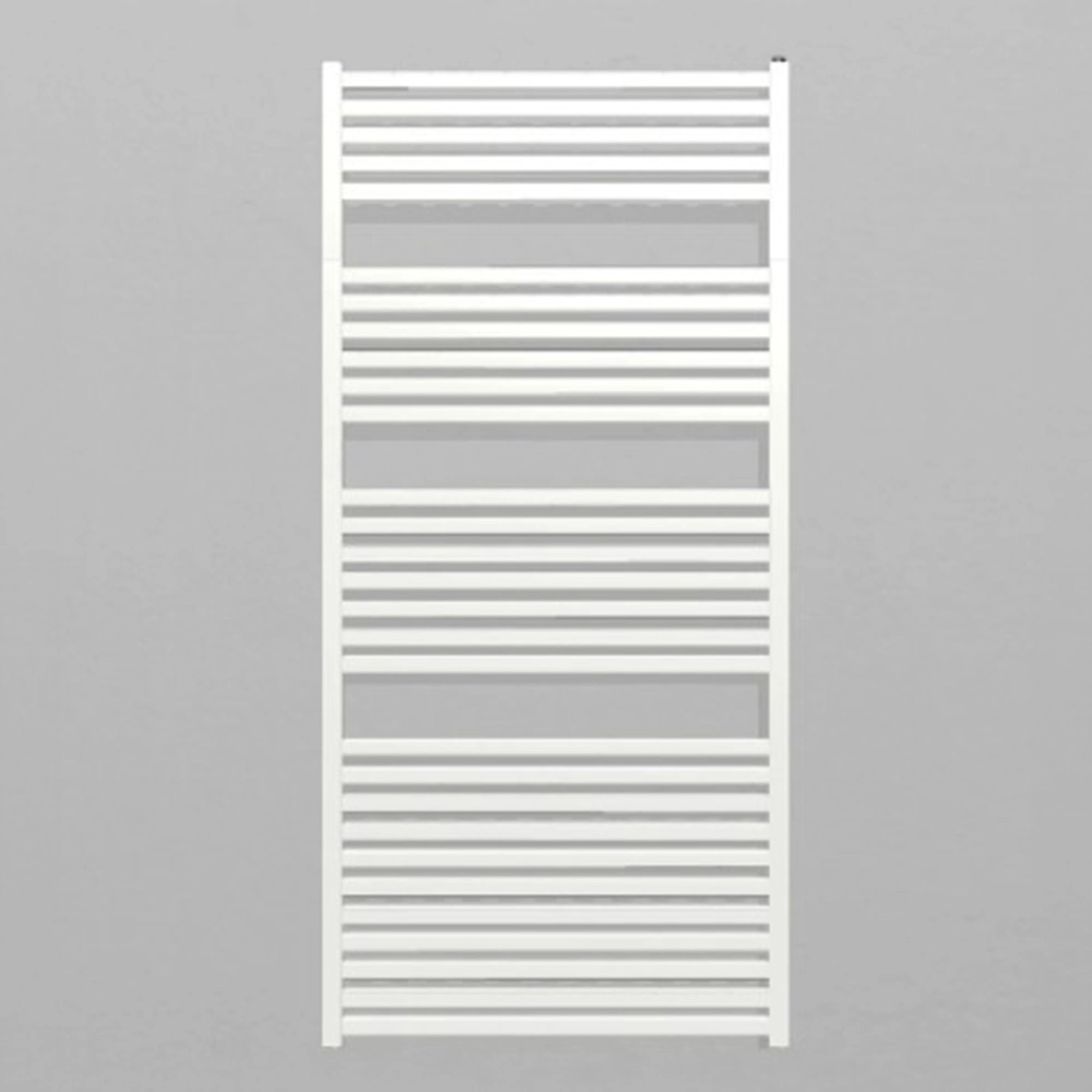 Seca Toallas Quadre Acero Blanco 53x3x151.7 cm