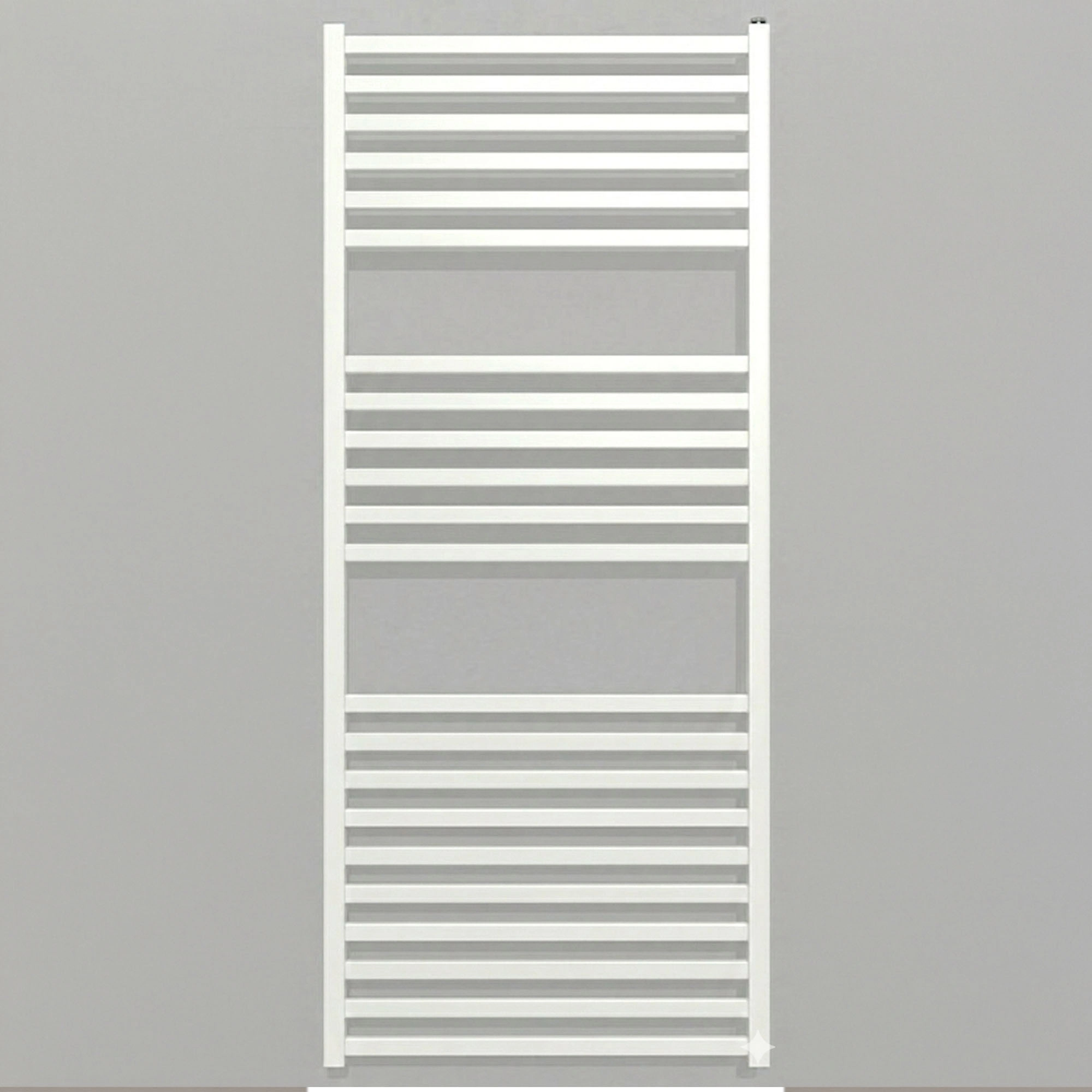Seca Toallas Quadre Acero Blanco 90.3x121.6x0.8 cm