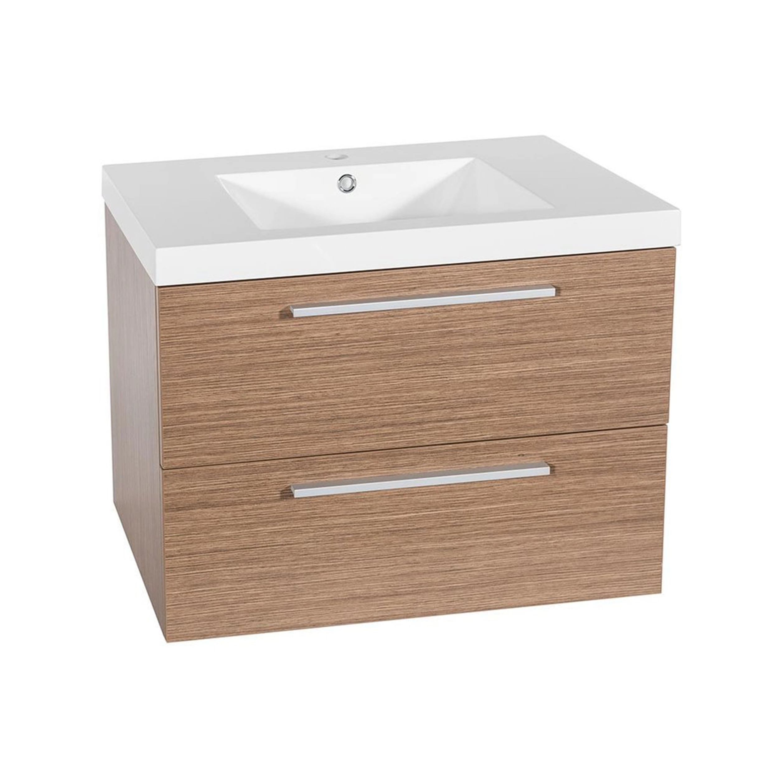 Mueble de Baño Sense con Lavamanos 700x460x500 mm Light Brown