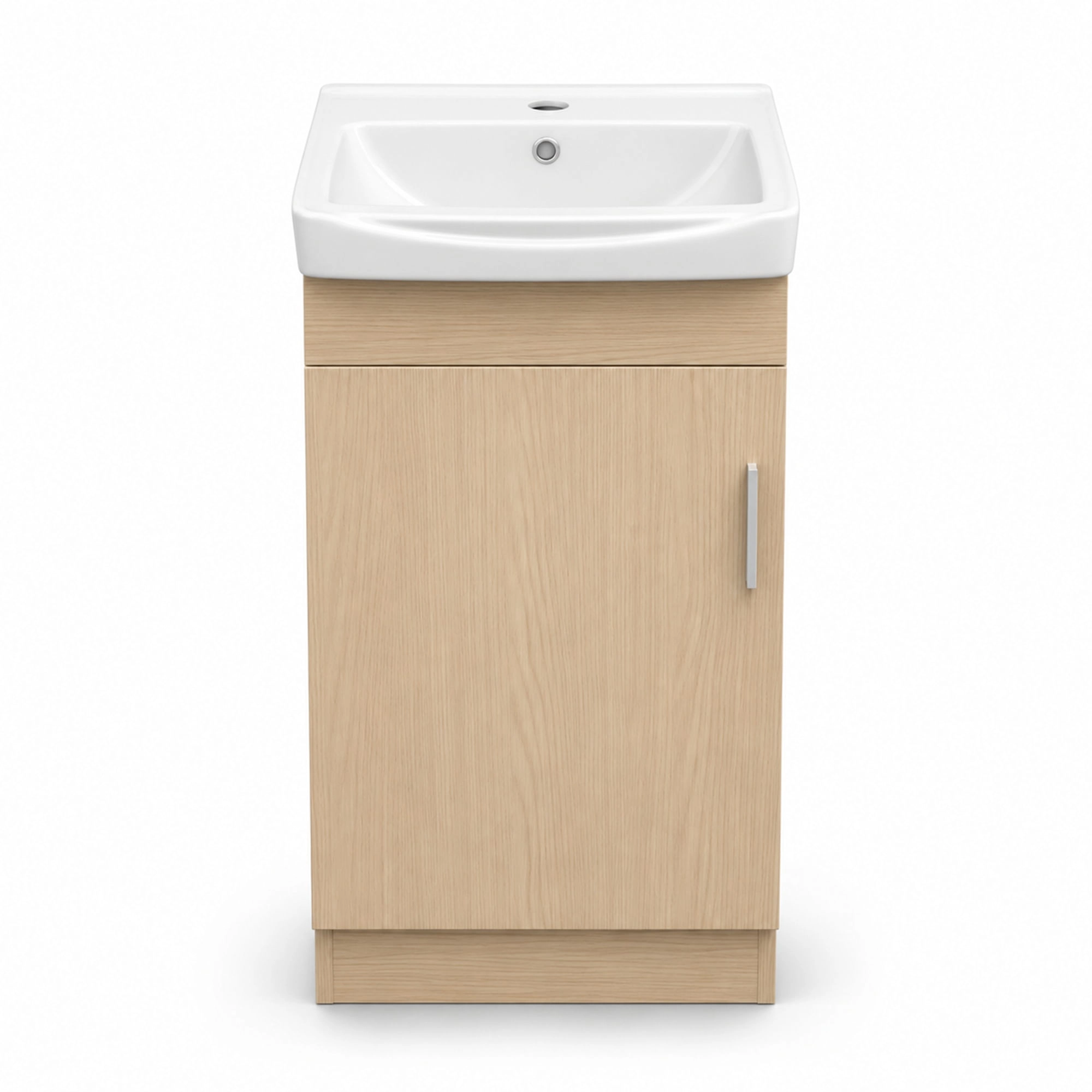 Mueble de Baño Bali con Lavamanos 435x360x830 mm 1 Puerta Roble