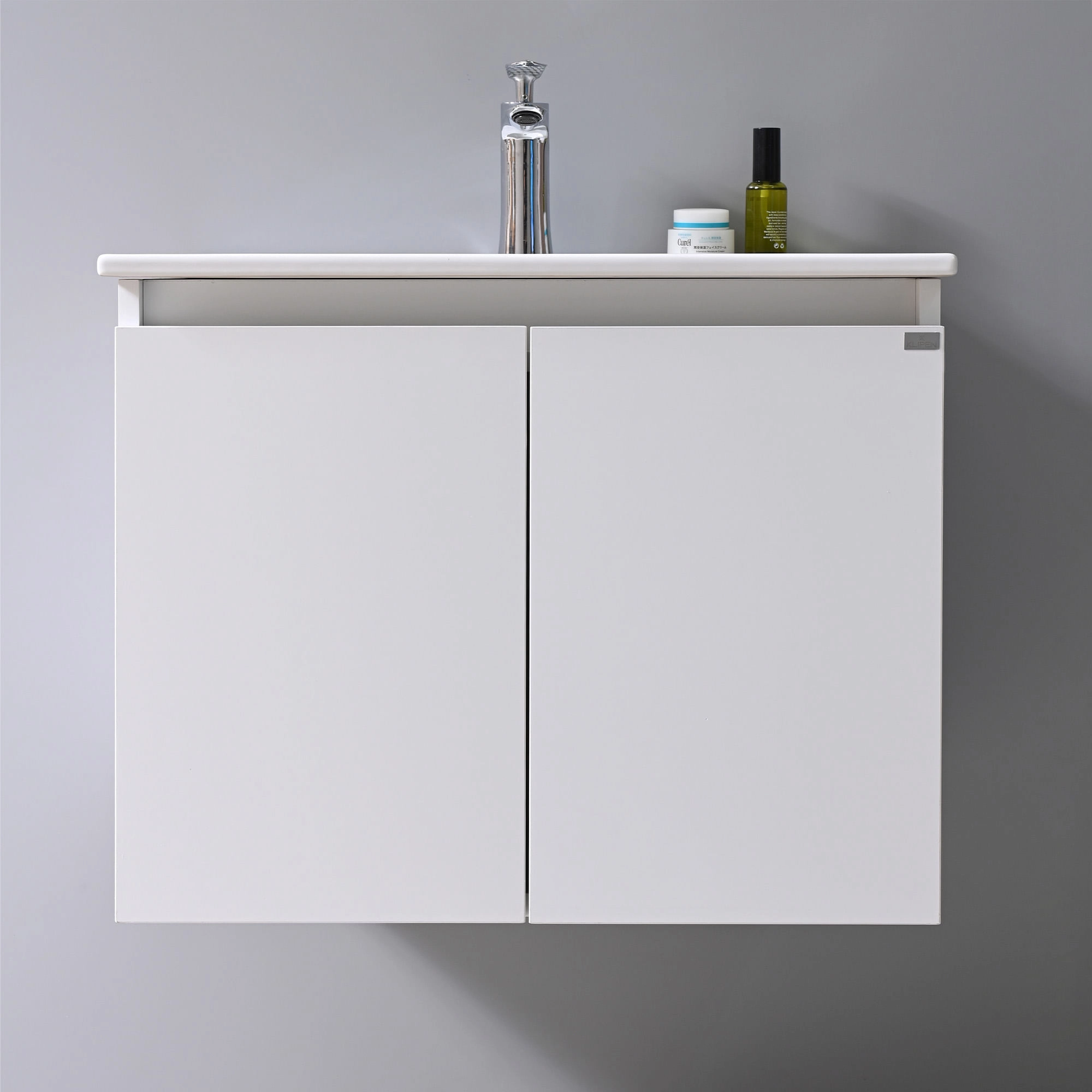 Mueble de Baño Queen con Lavamanos 700x465x480 mm 2 Puertas Blanco
