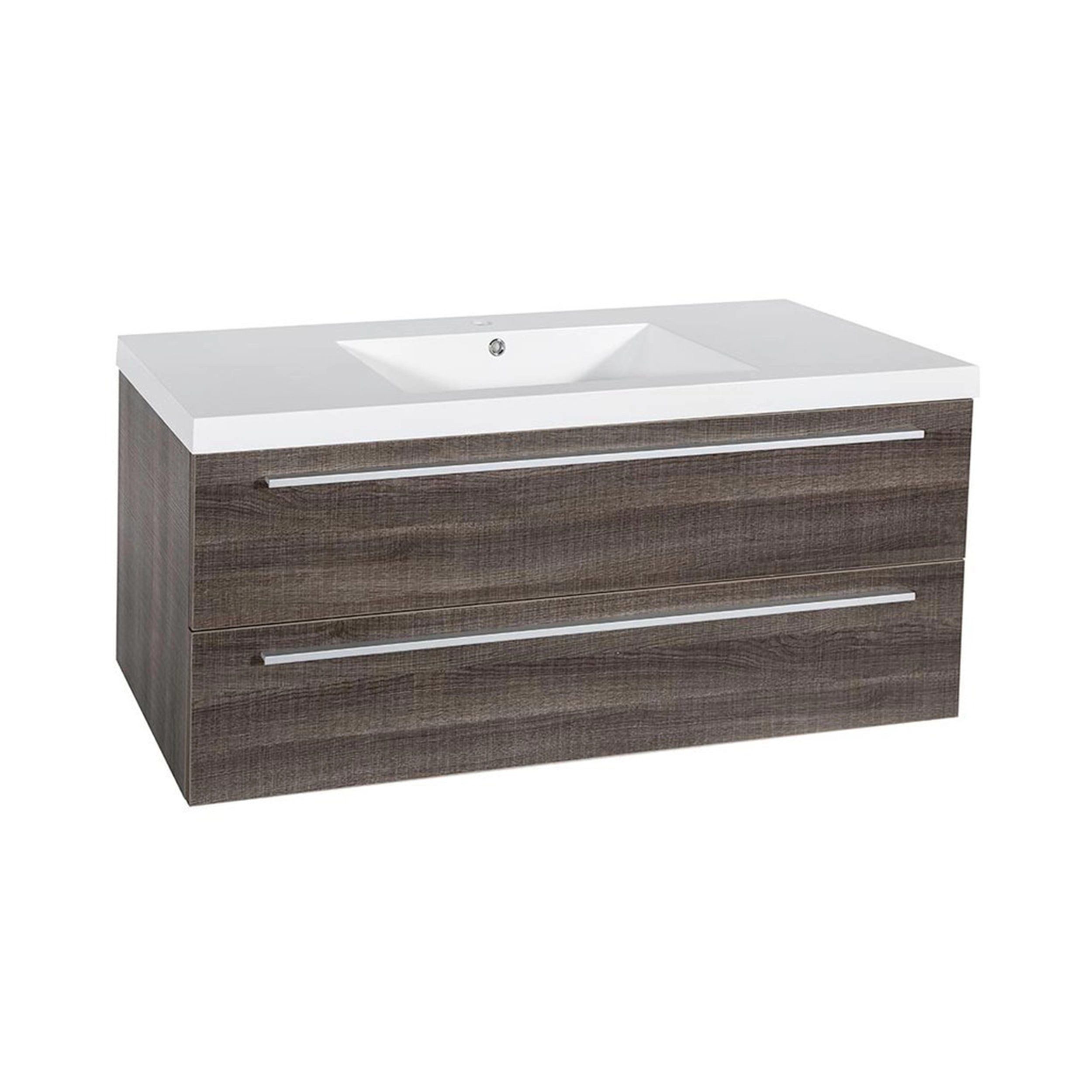 Mueble de Baño Sense con Lavamanos 1200x460x500 mm Brushed Grey