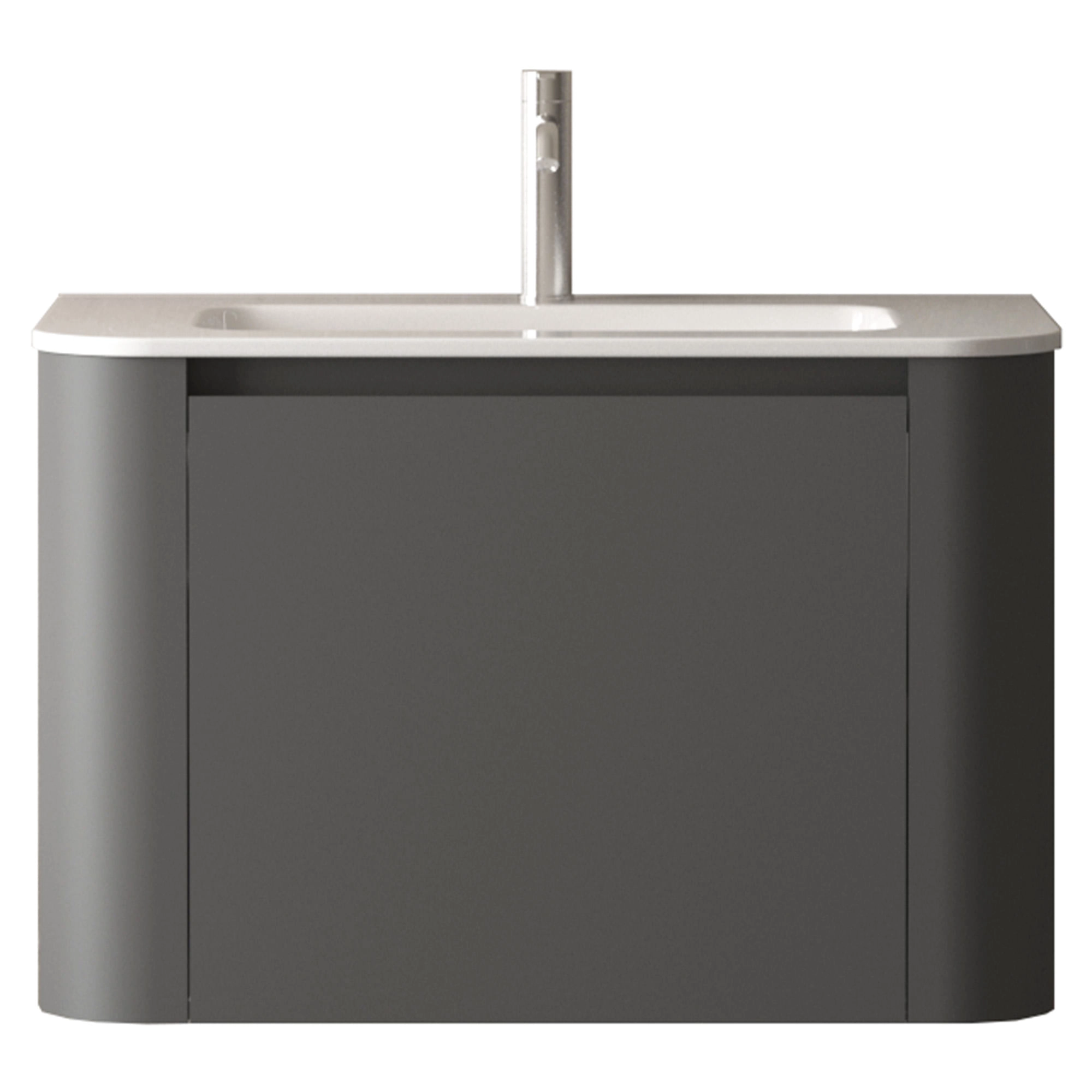 Mueble de Baño Manhattan con Lavamanos 800x368x465 mm 1 Cajón Gris