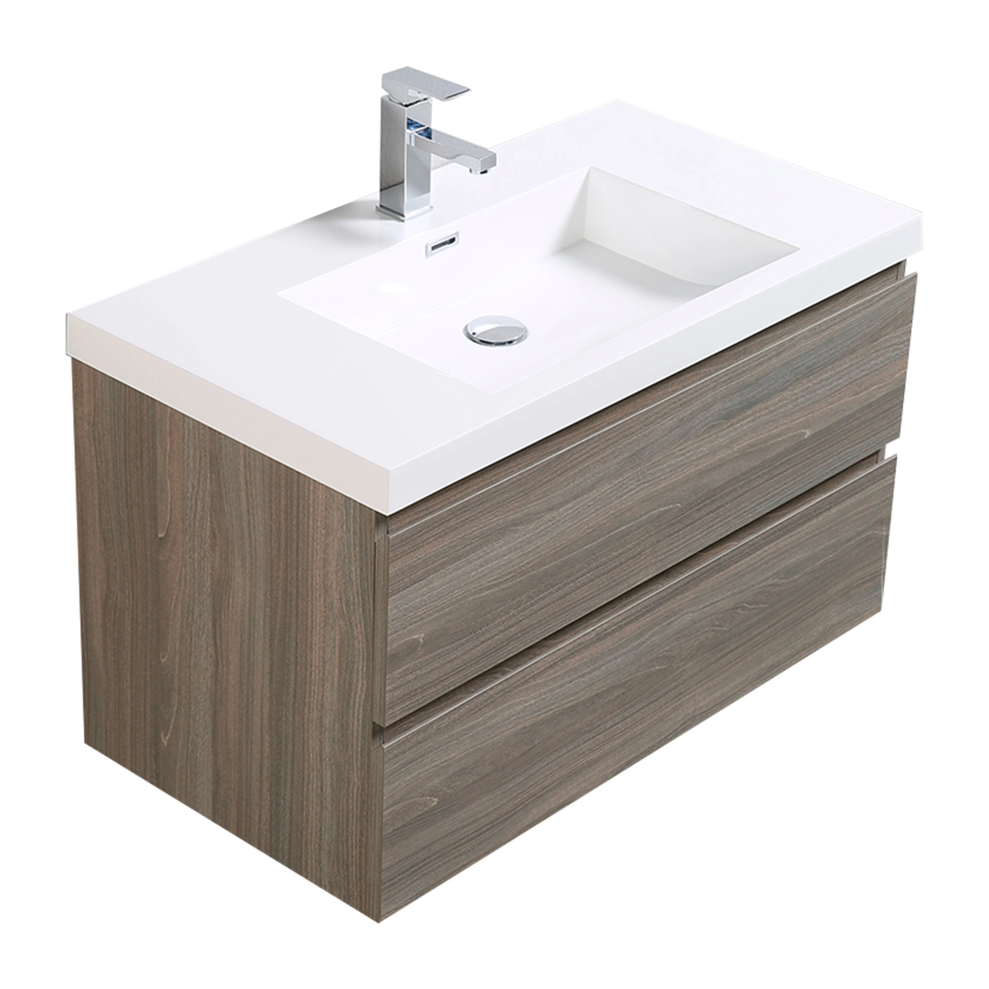 Mueble de Baño City con Lavamanos 1000x500x500 mm Maple Grey
