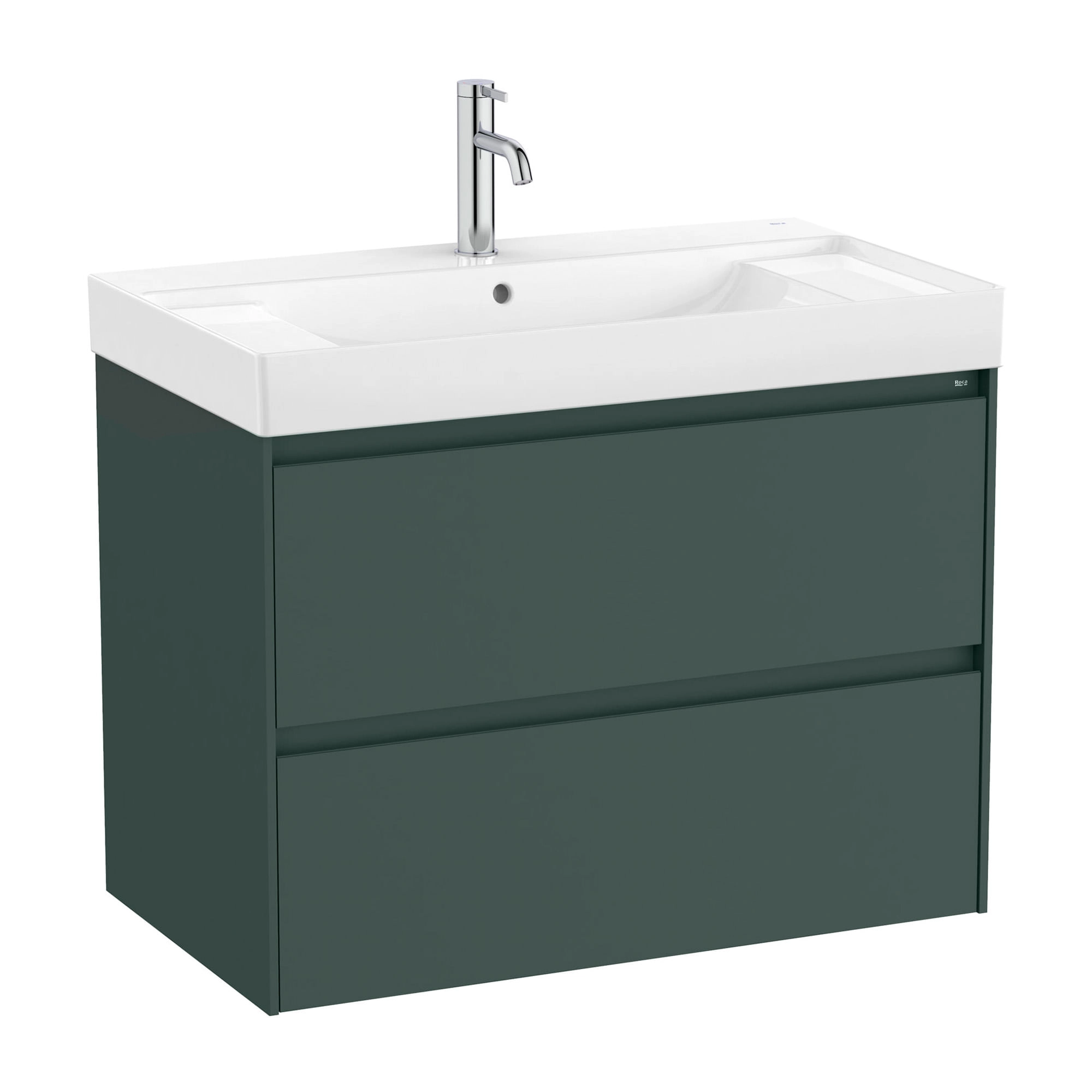 Mueble de Baño Ona con Lavamanos 800x460x645 mm Verde 2 Cajones