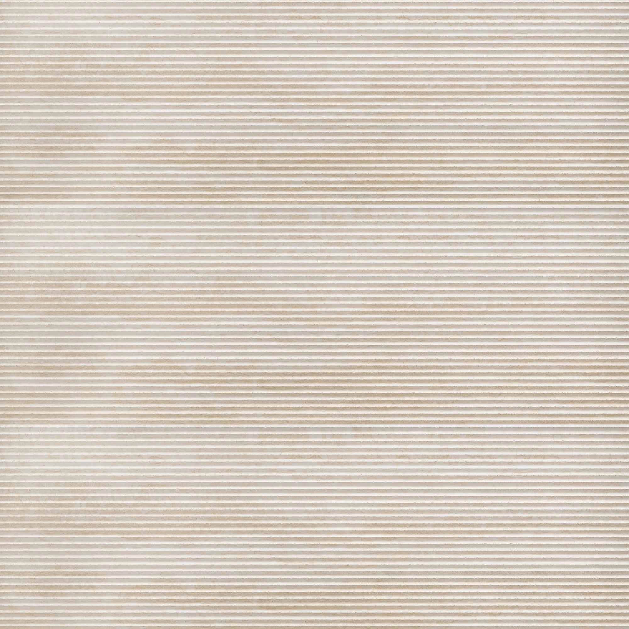 Cerámica Muro Travertino Wall 3D Pli Vein Bianco Mate 40x120 cm