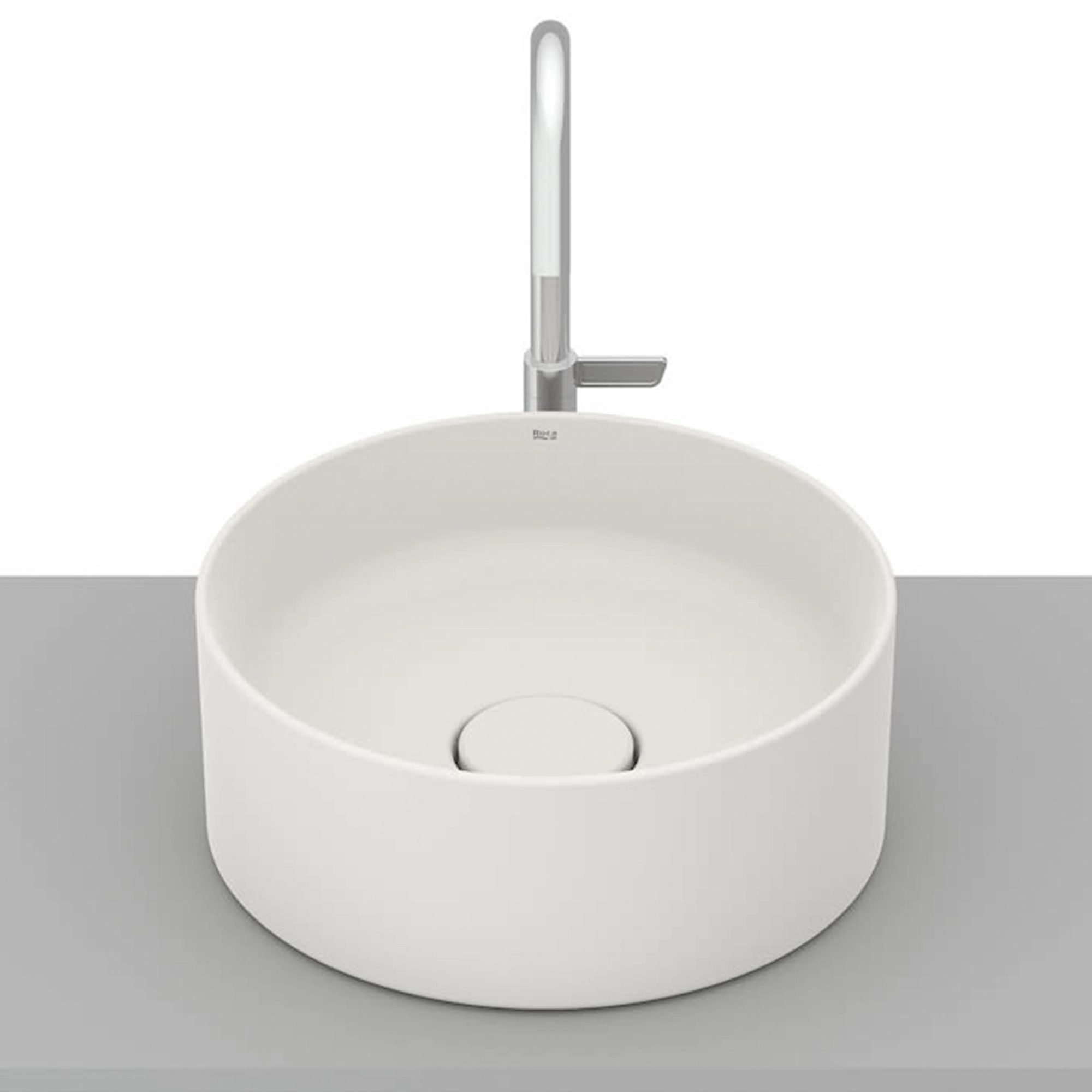 Lavamanos Terra T1 Redondo Beige Mate 300x300x125 mm