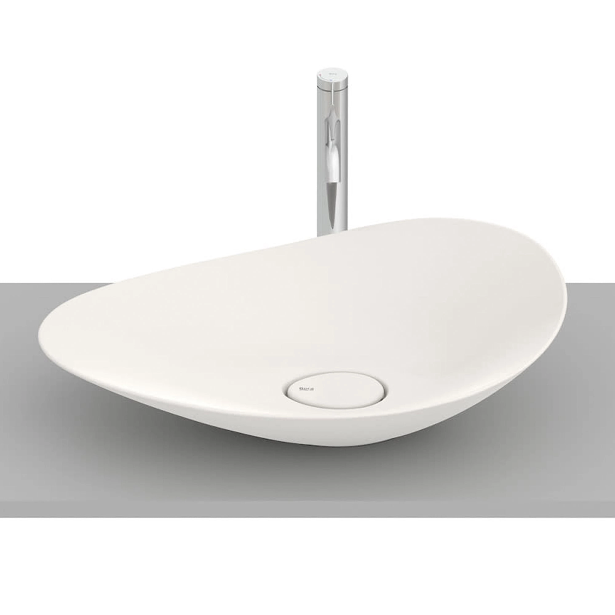Lavamanos Ohtake Ovalado Beige Mate 625x385x182 mm